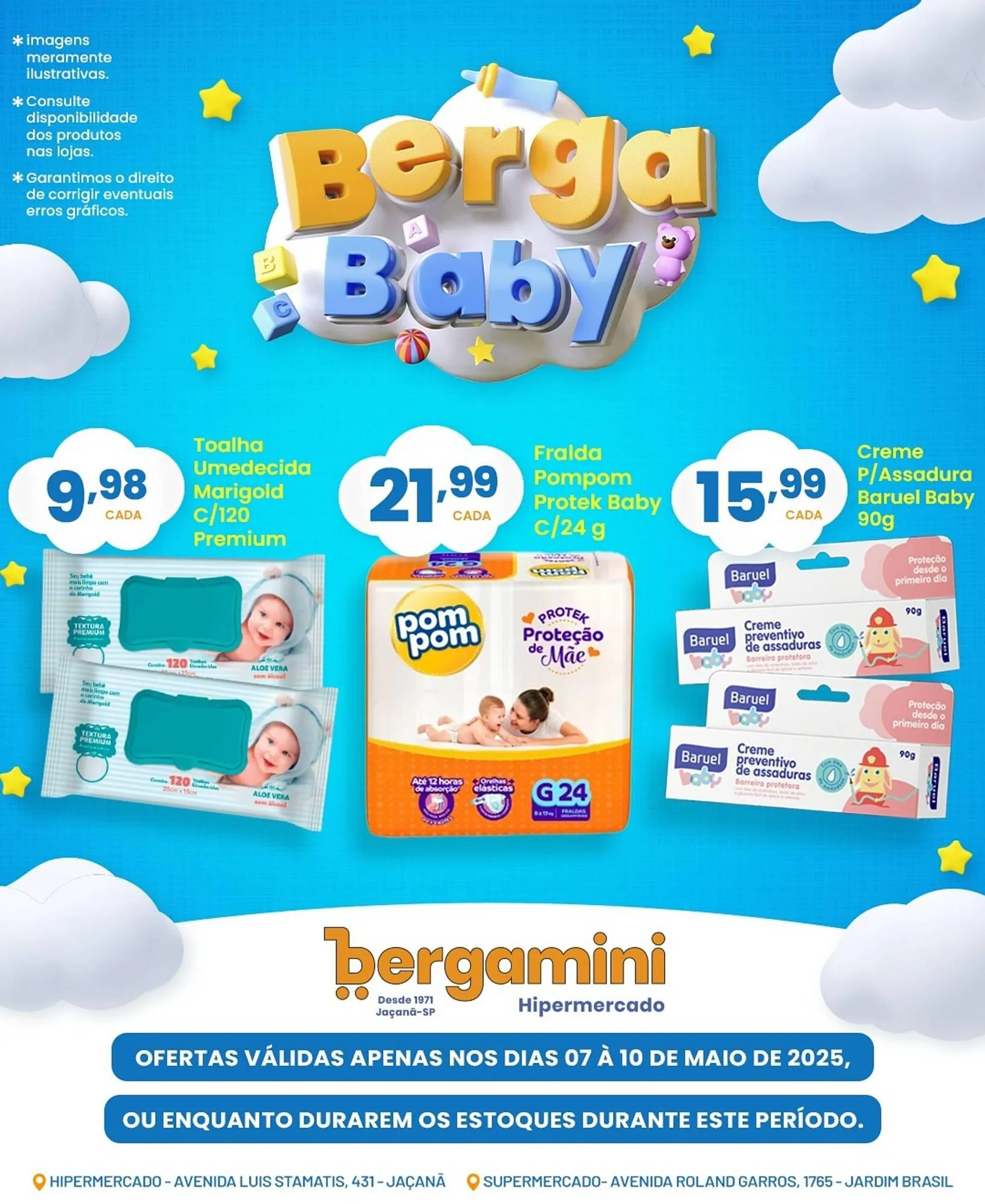 Encarte de Catálogo Supermercado Bergamini 7 de maio até 10 de maio 2025 - Pagina 3