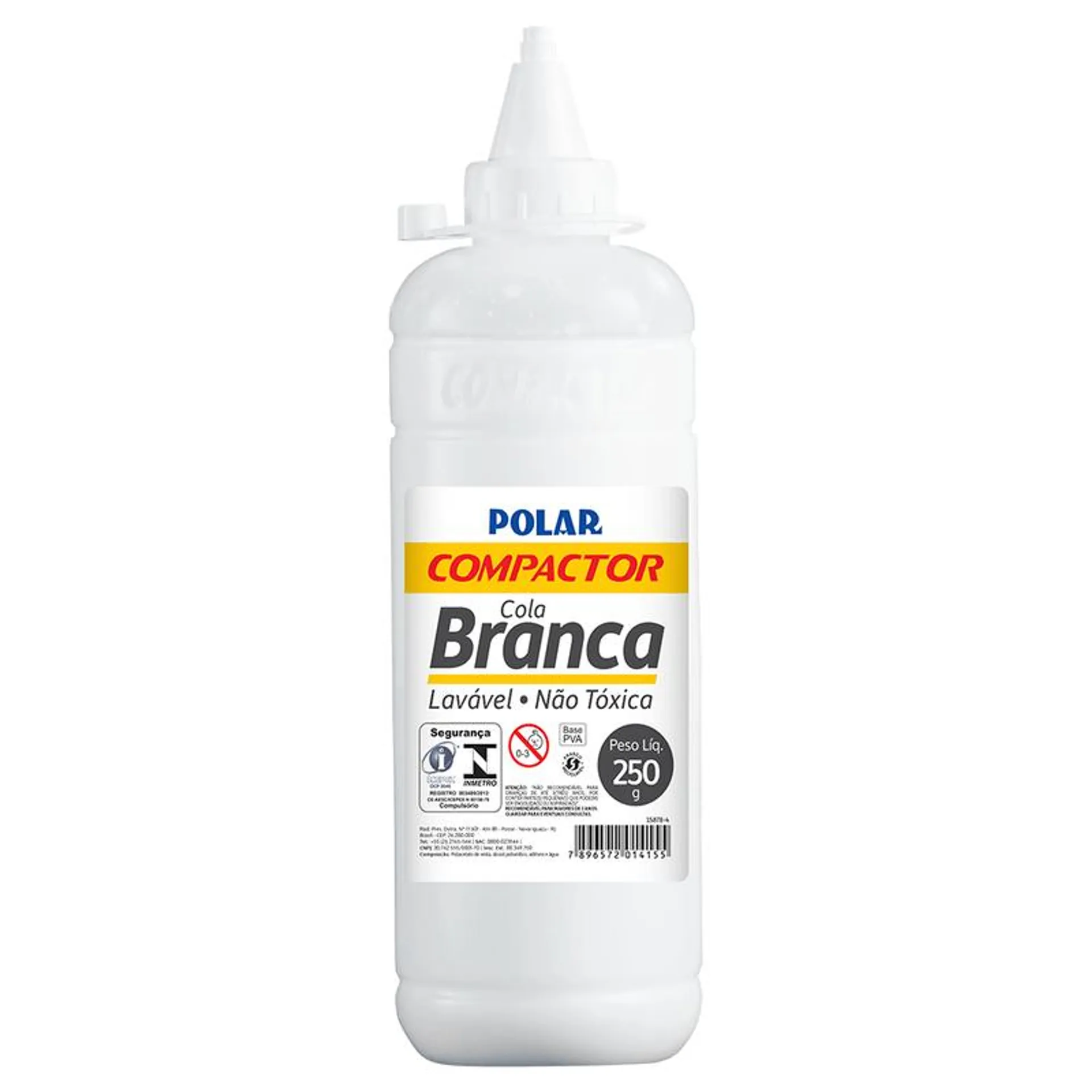 Cola Branca Polar 250g Caixa C/ 12 und - Compactor