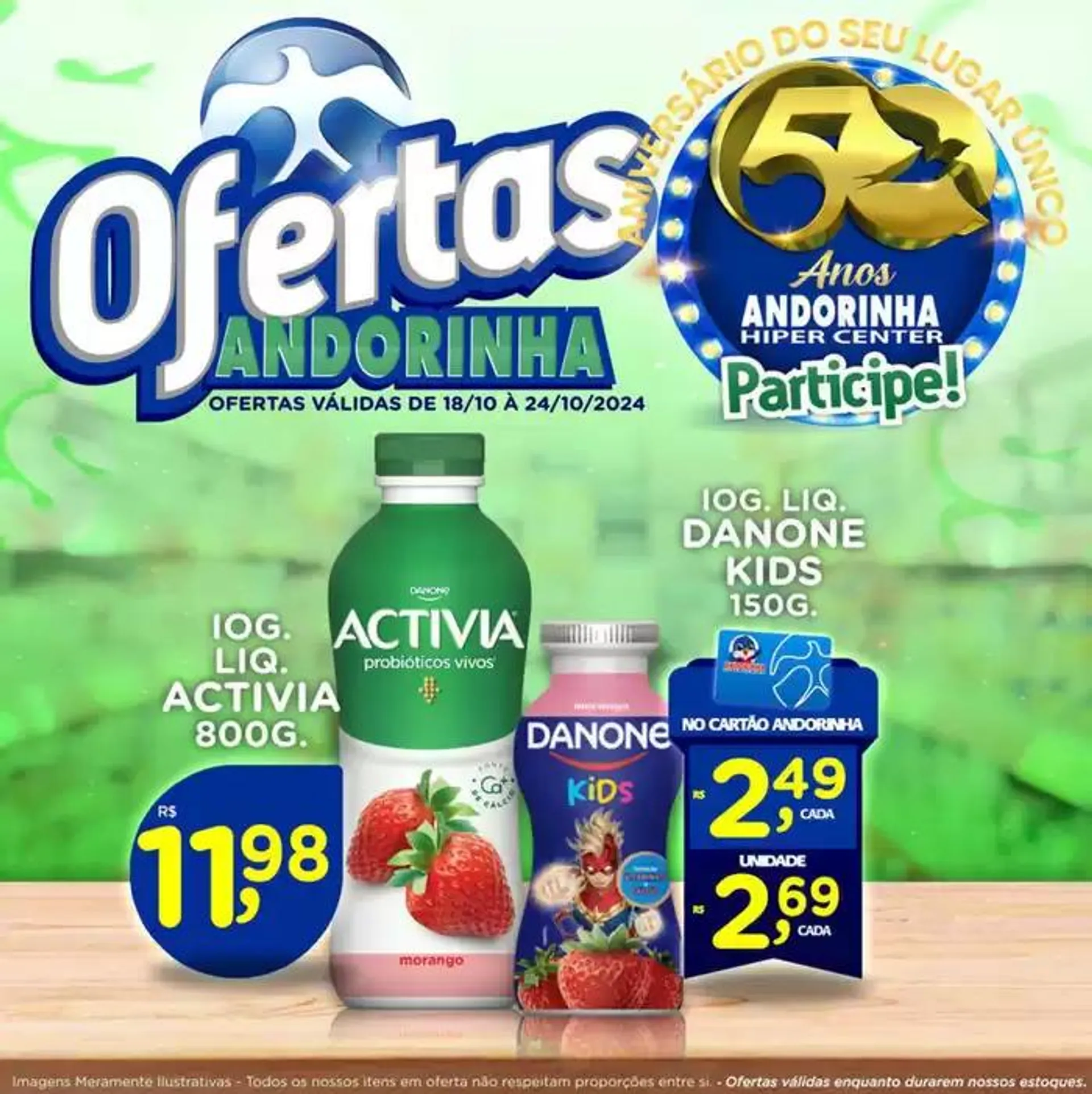 Encarte de Andorinha Hipermercado OFERTAS 18 de outubro até 24 de outubro 2024 - Pagina 31