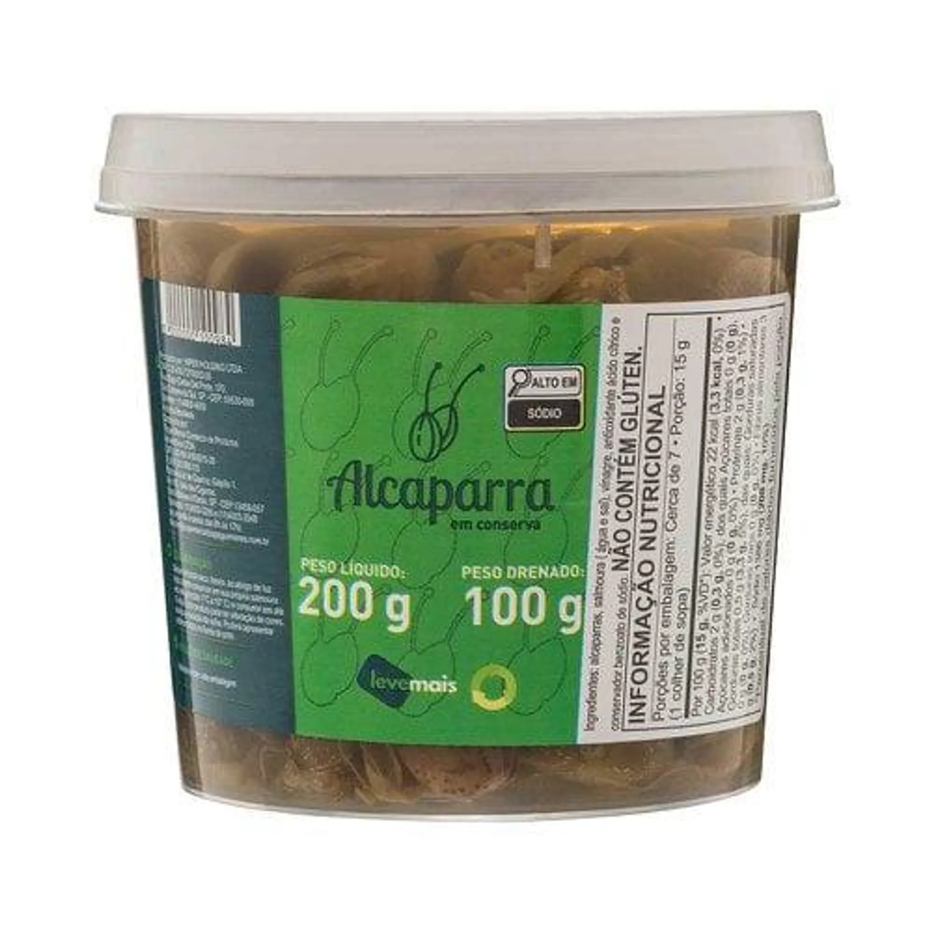 Alcaparra Em Conserva Leve Mais 150g