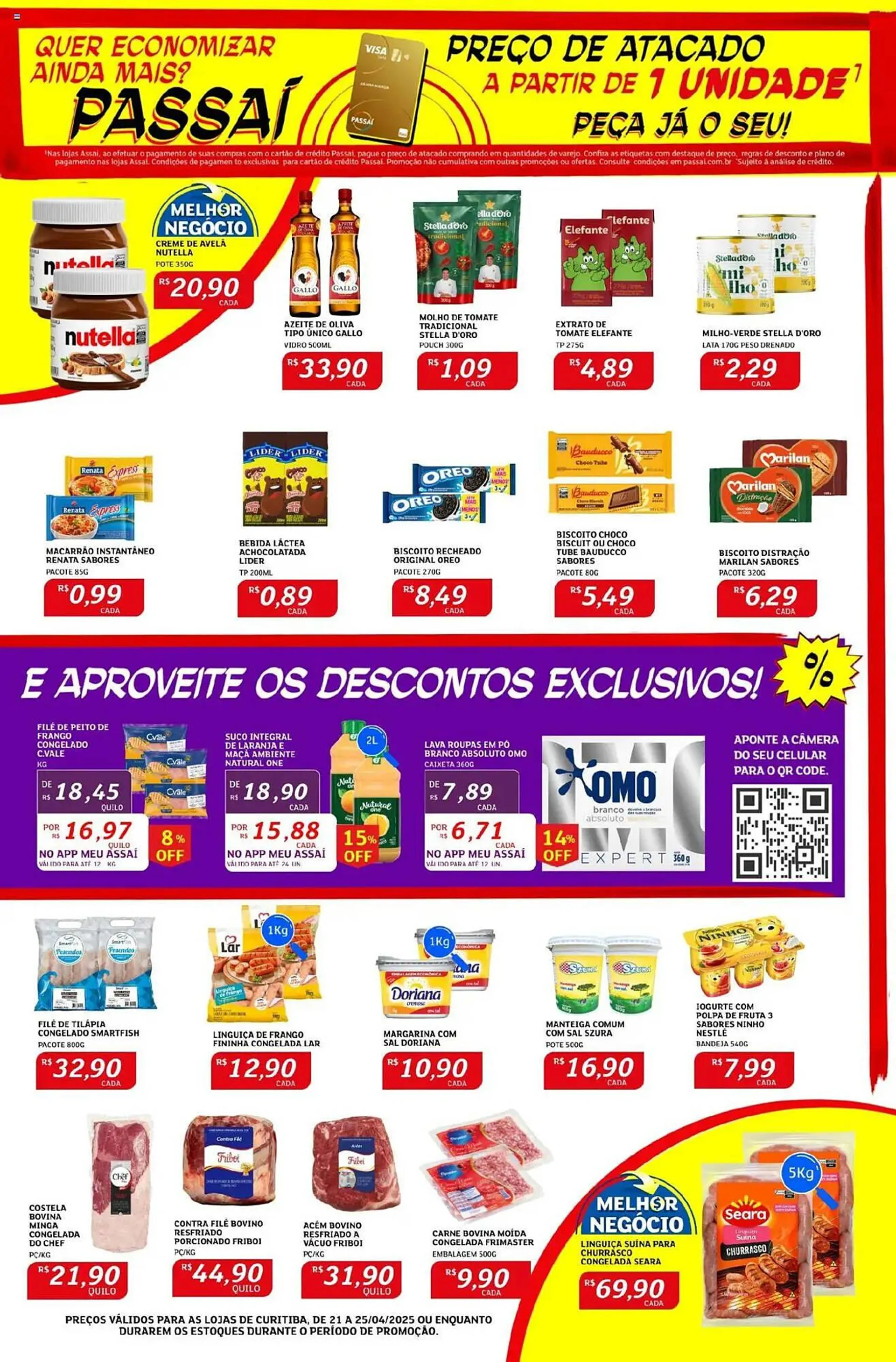 Encarte de Catálogo Assaí Atacadista 21 de abril até 25 de abril 2025 - Pagina 3