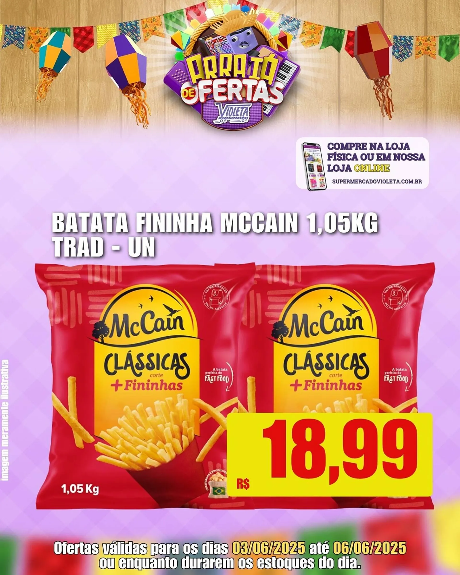 Encarte de Catálogo Violeta Supermercados 3 de junho até 6 de junho 2025 - Pagina 2