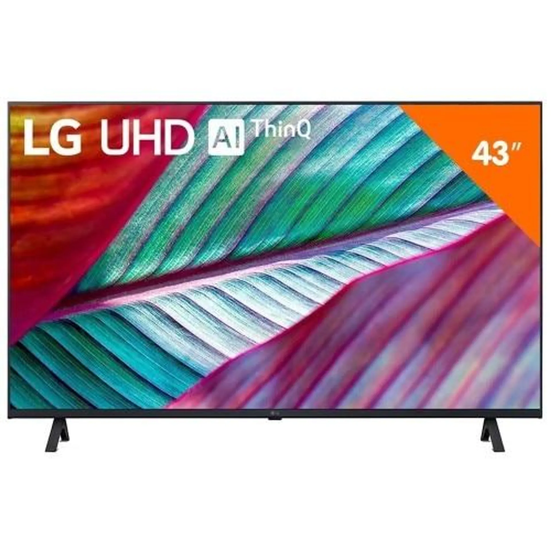 Smart TV LG 43 Polegadas 4K UHD LED AI Brightness, UR7800PSA