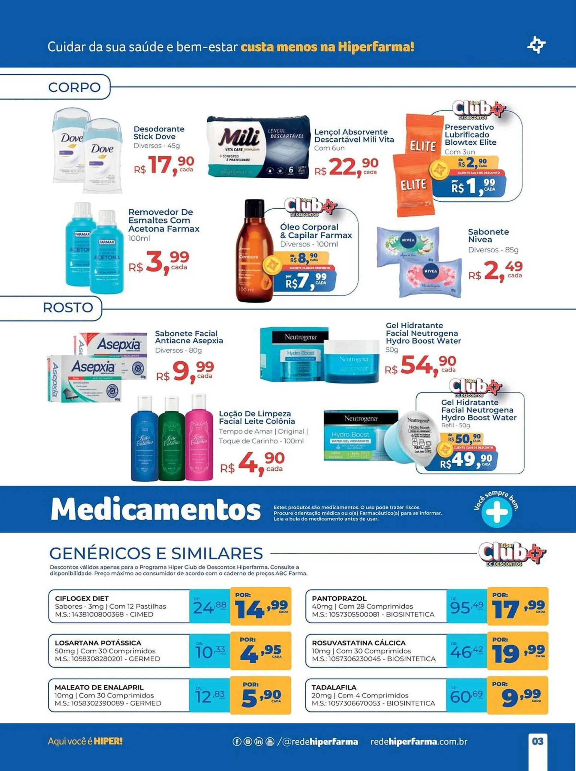 Encarte de Catálogo Hiper Farma 20 de maio até 4 de junho 2025 - Pagina 3
