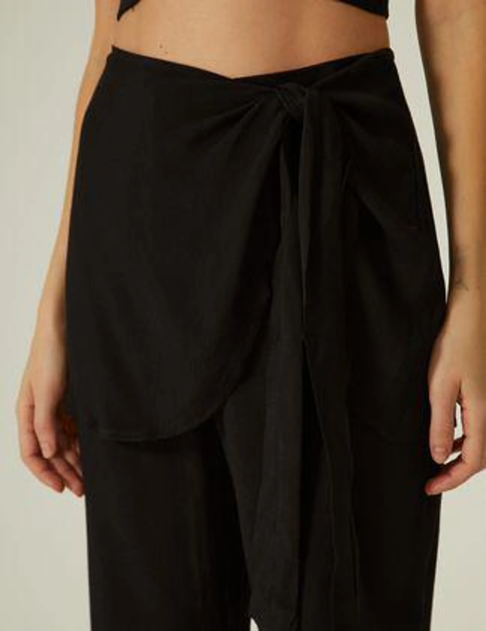 Calça Faixa Amarração