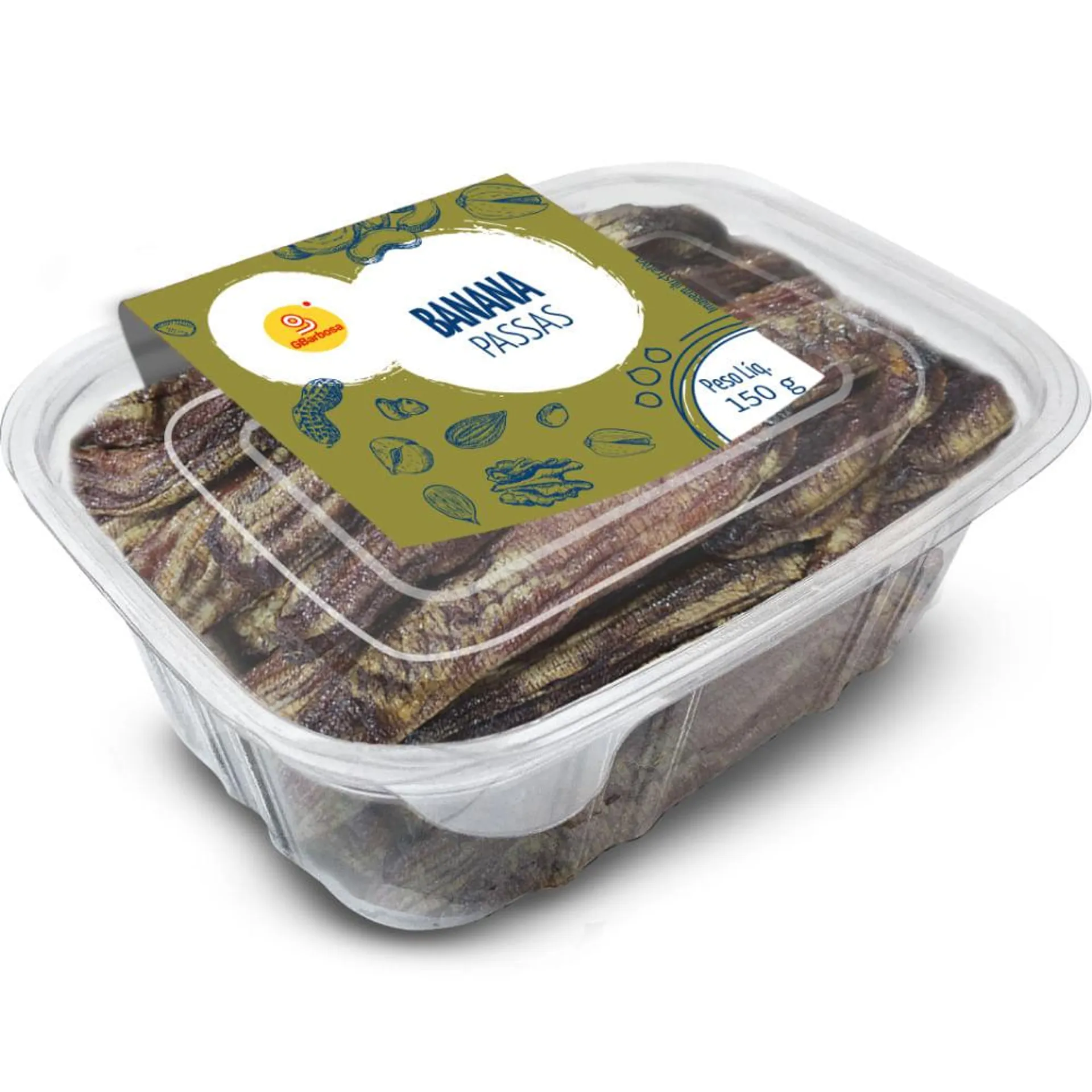 Banana Passas GBarbosa Naturais 150g