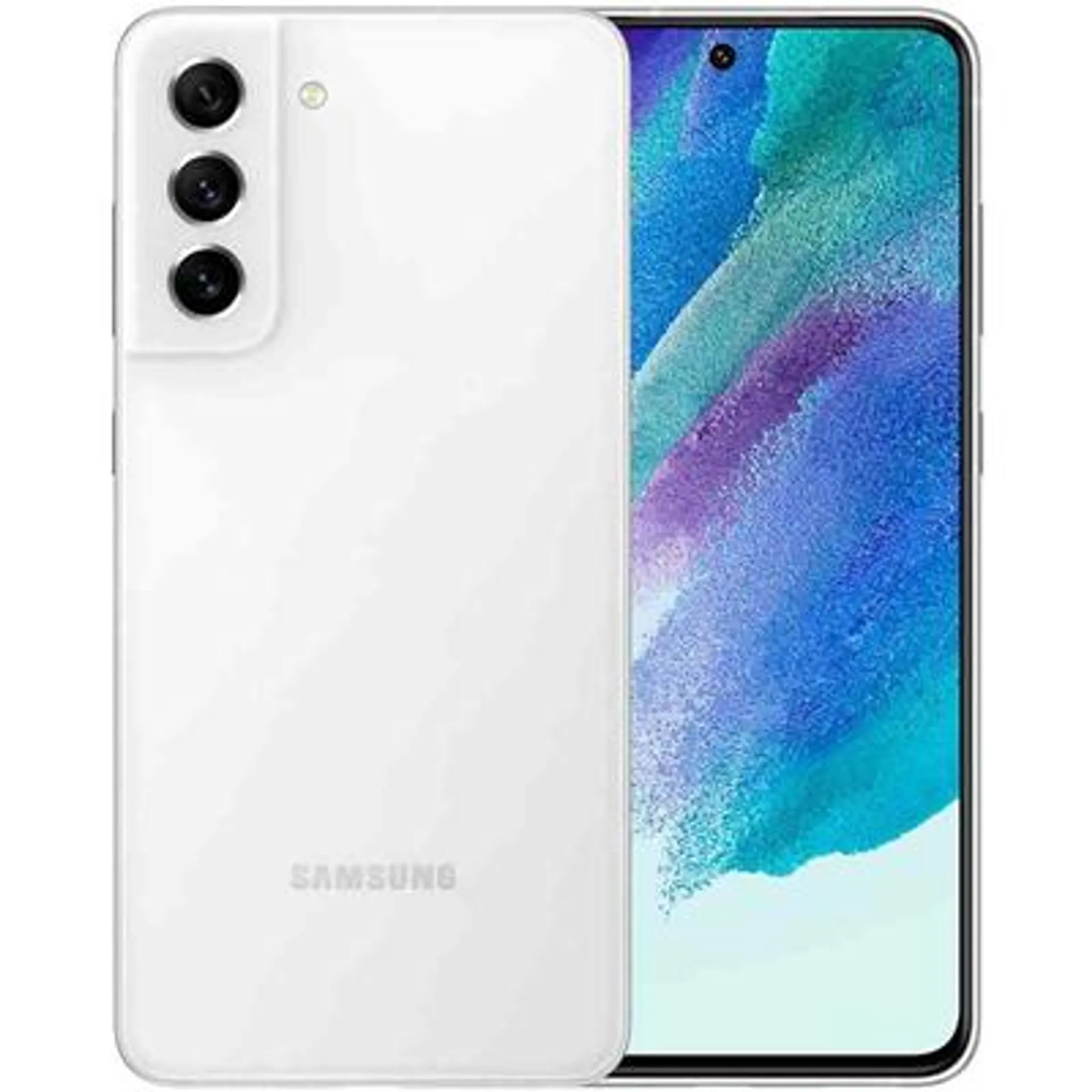 Smartphone Samsung Galaxy S21 FE 5G 256GB Branco Tela 6.4 Câmera Traseira 12MP 6GB RAM