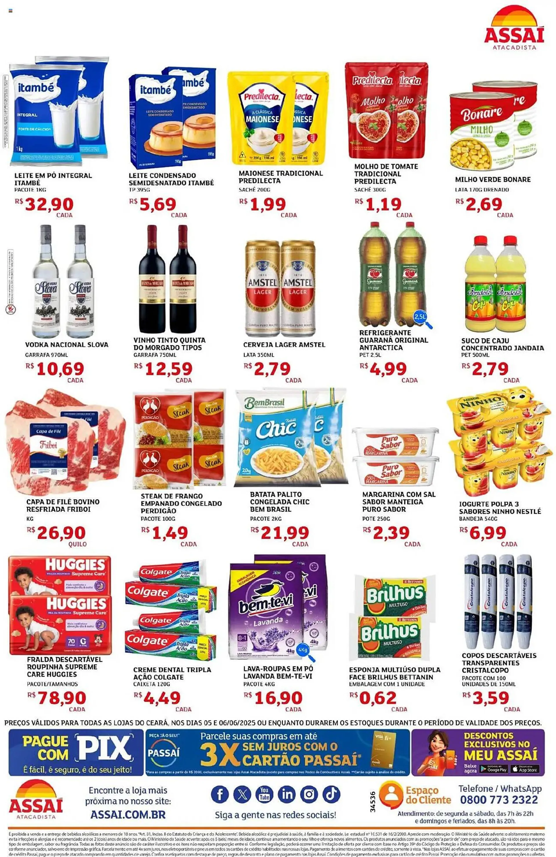 Encarte de Catálogo Assaí Atacadista 5 de junho até 7 de junho 2025 - Pagina 2