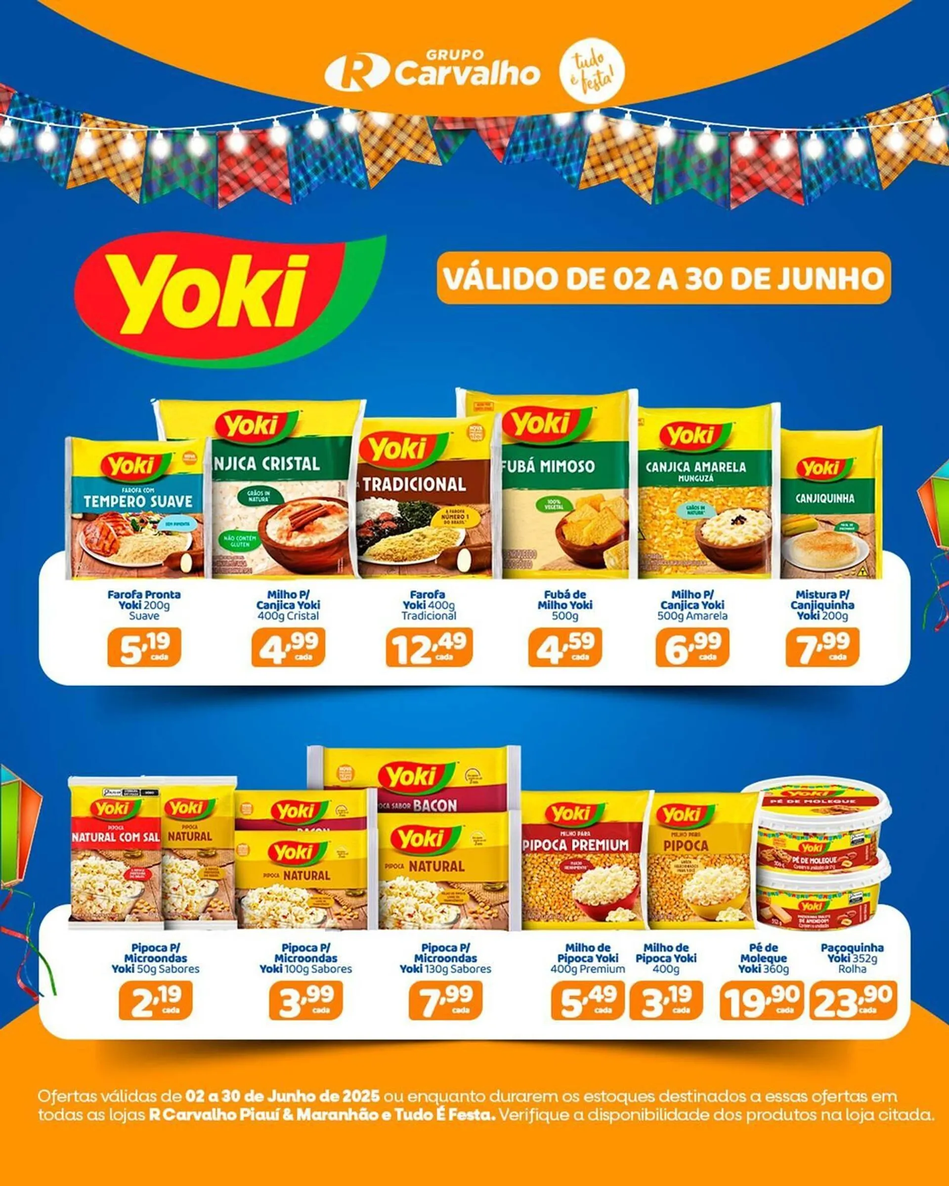 Encarte de Catálogo Carvalho Supermercado 2 de junho até 30 de junho 2025 - Pagina 2