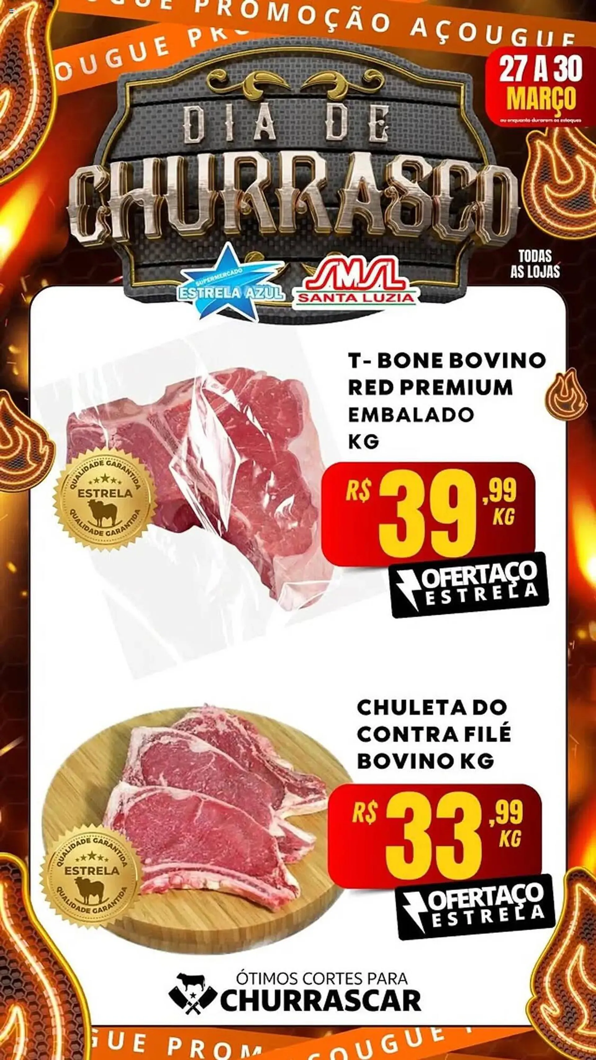 Encarte de Catálogo Supermercado Estrela Azul 27 de março até 30 de março 2025 - Pagina 3