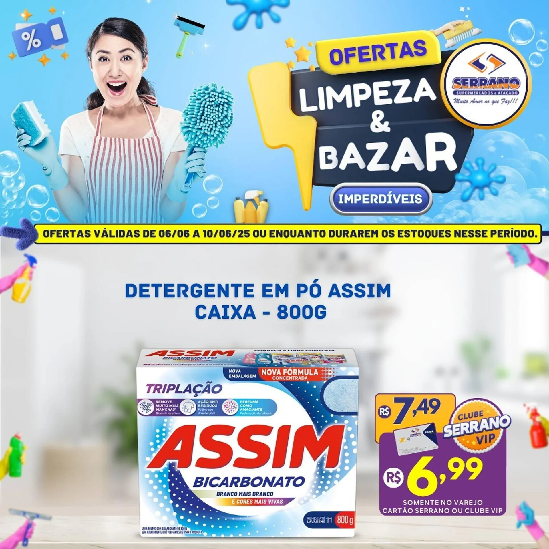 Encarte de Catálogo Serrano Supermercado 9 de junho até 10 de junho 2025 - Pagina 2
