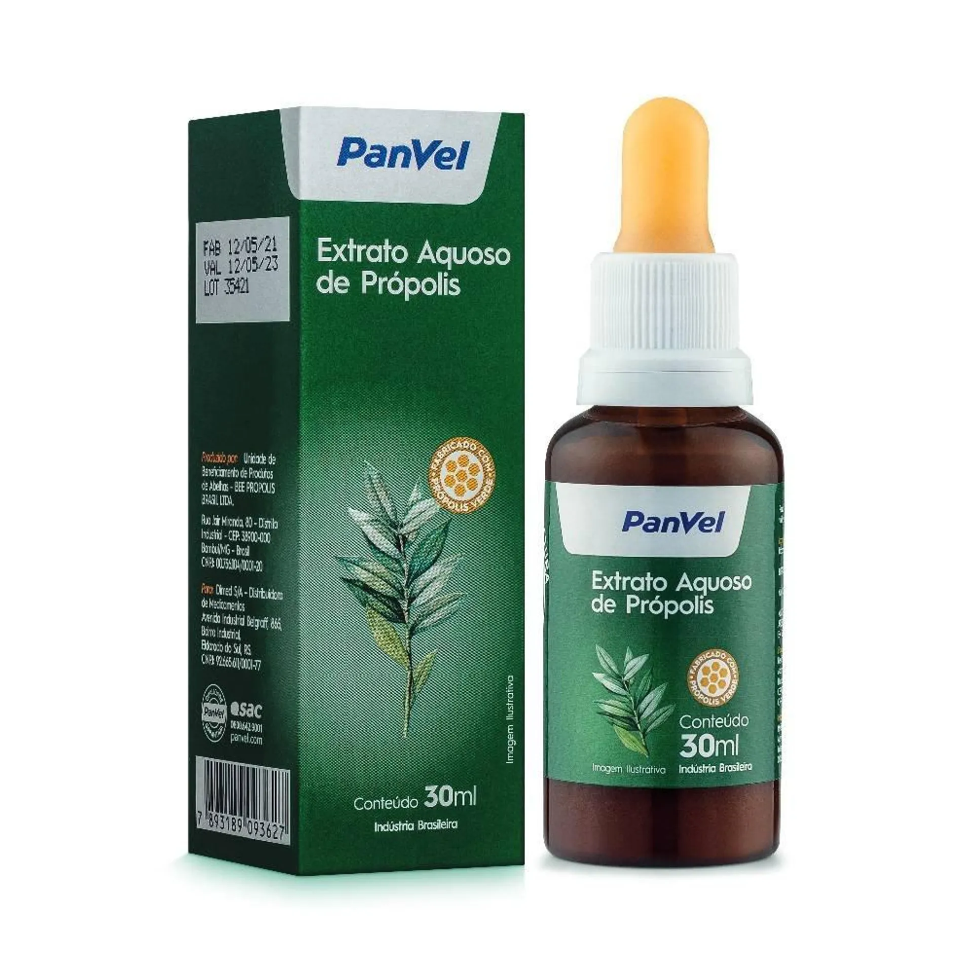 Extrato Aquoso De Própolis Panvel 30ml