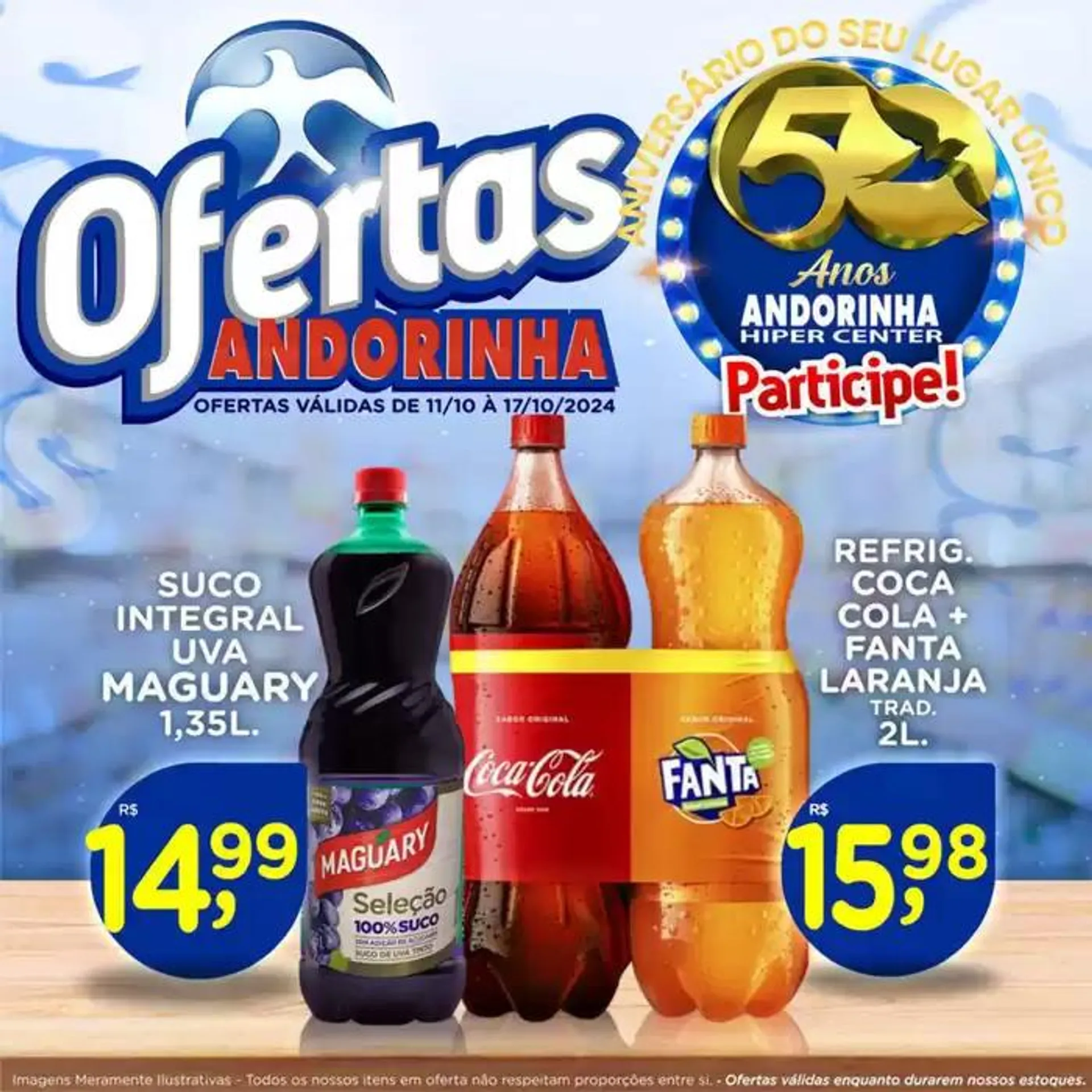 Encarte de Andorinha Hipermercado OFERTAS 11 de outubro até 17 de outubro 2024 - Pagina 5