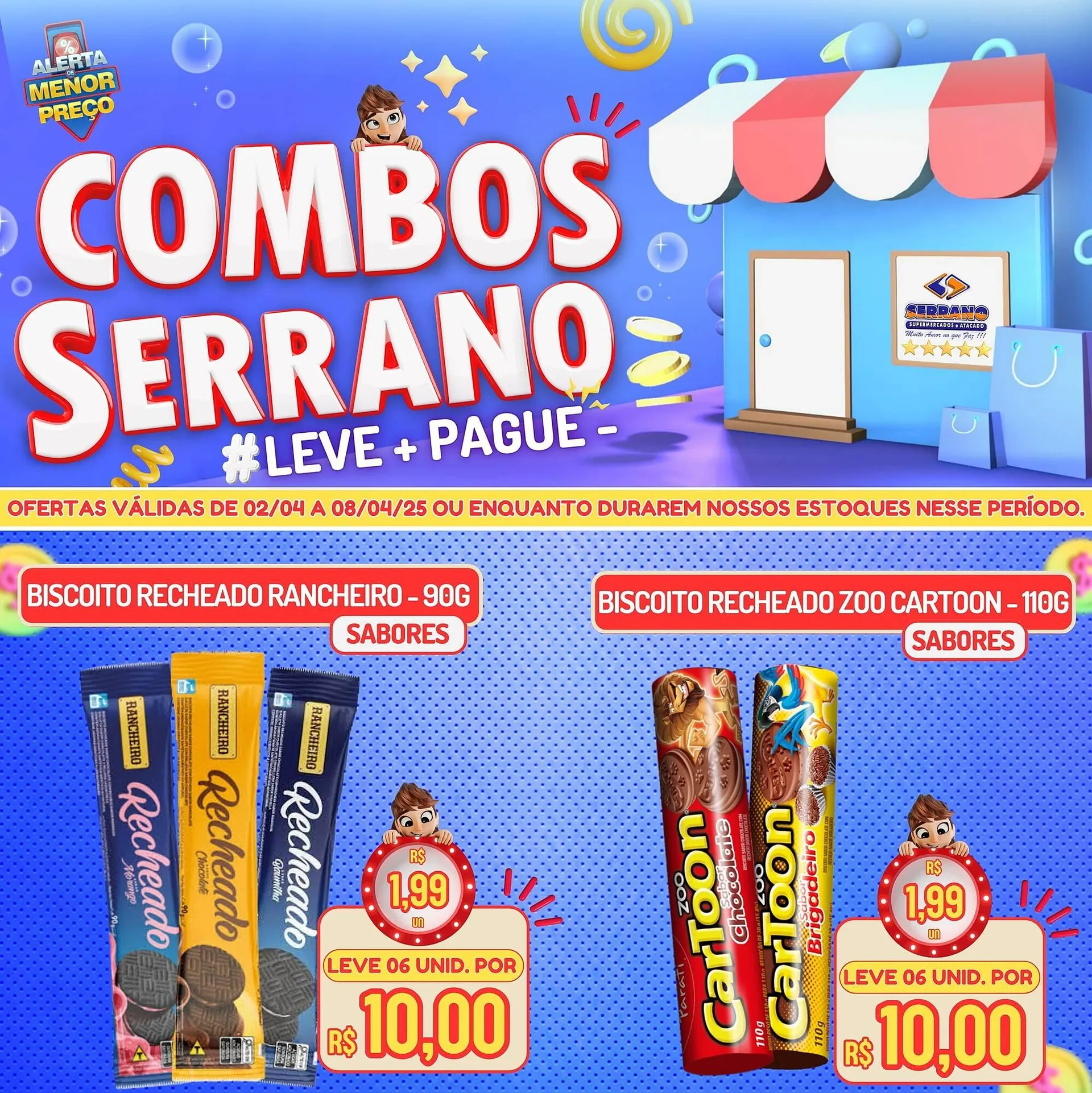 Encarte de Catálogo Serrano Supermercado 2 de abril até 8 de abril 2025 - Pagina 2