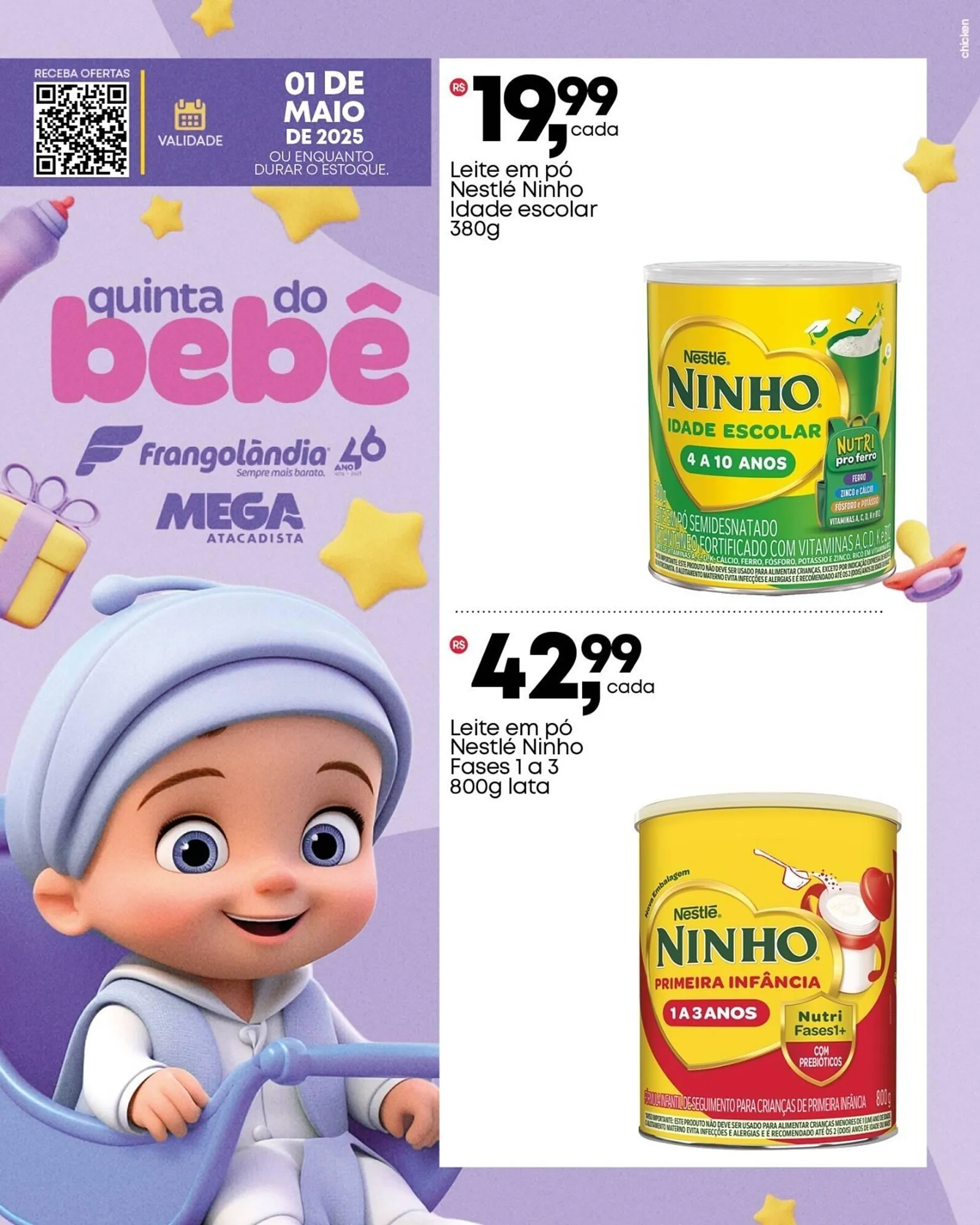 Encarte de Ofertas Frangolândia 1 de maio até 10 de maio 2025 - Pagina 3