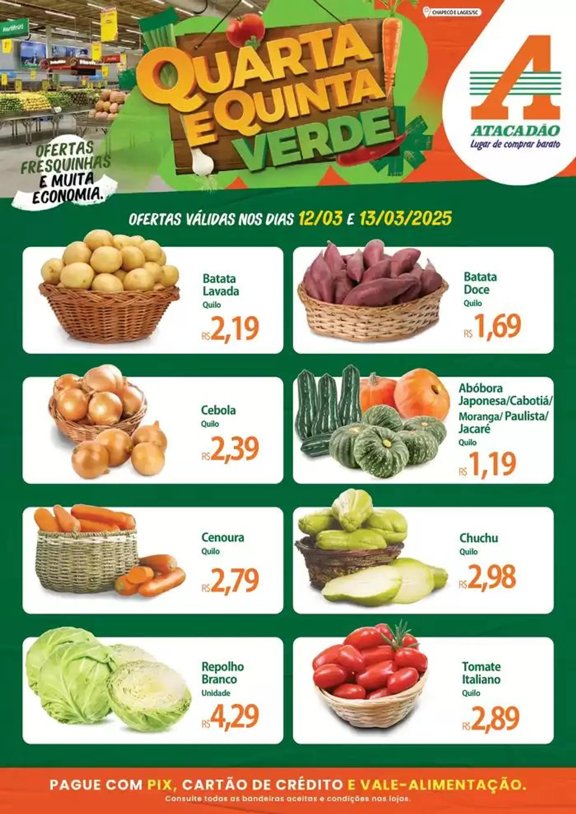 Encarte de Economize agora com nossas ofertas 12 de março até 13 de março 2025 - Pagina 1