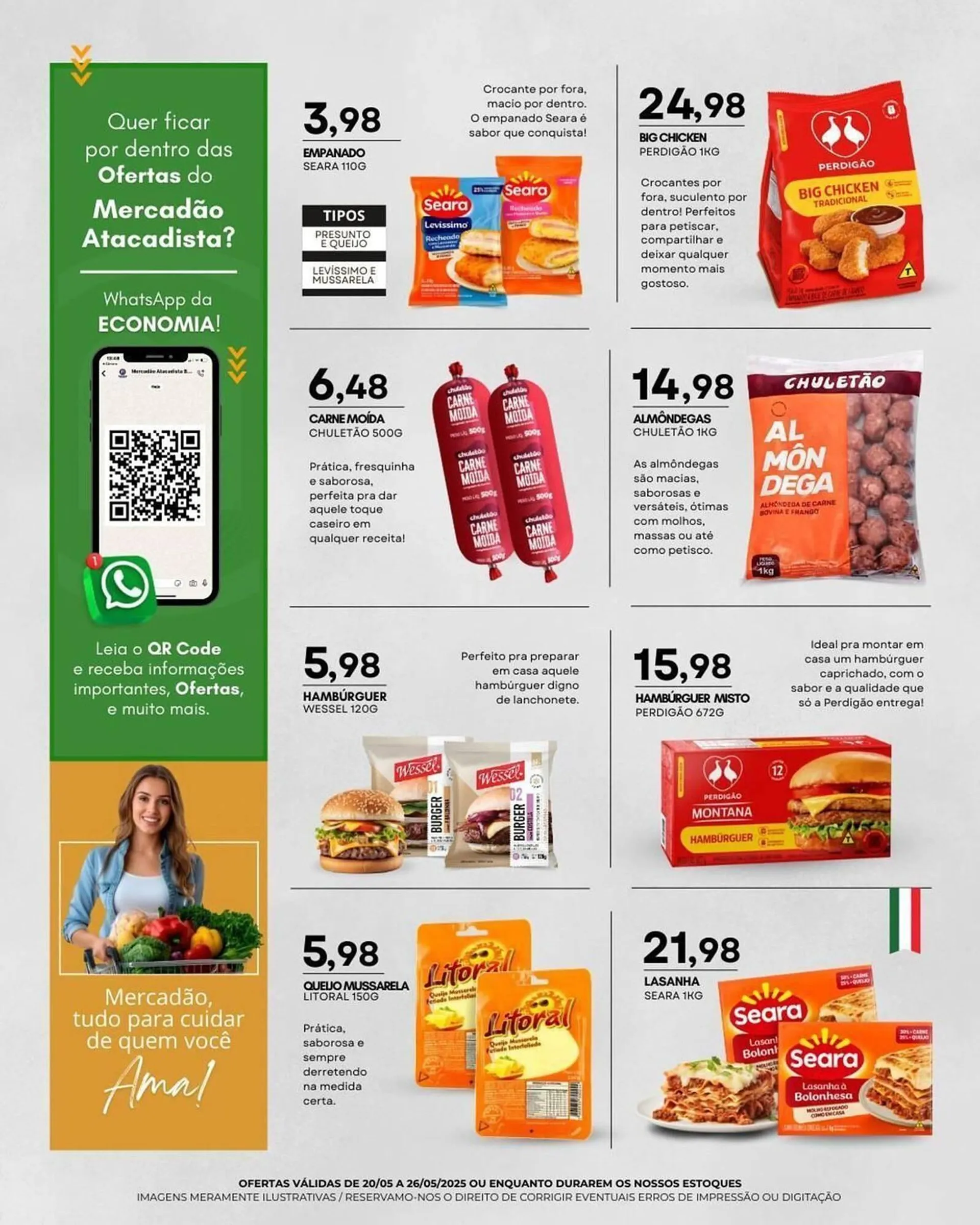 Encarte de Catálogo Mercadão Atacadista 21 de maio até 26 de maio 2025 - Pagina 2