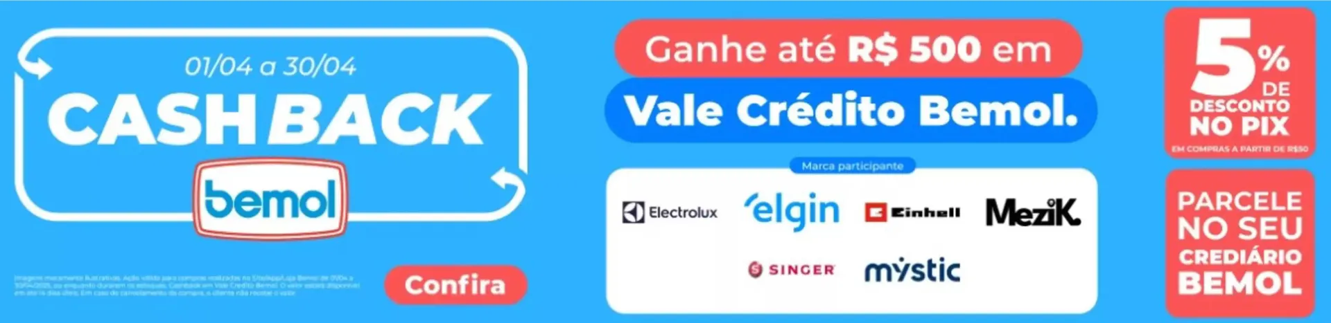 Encarte de Catálogo Bemol 14 de abril até 30 de abril 2025 - Pagina 2