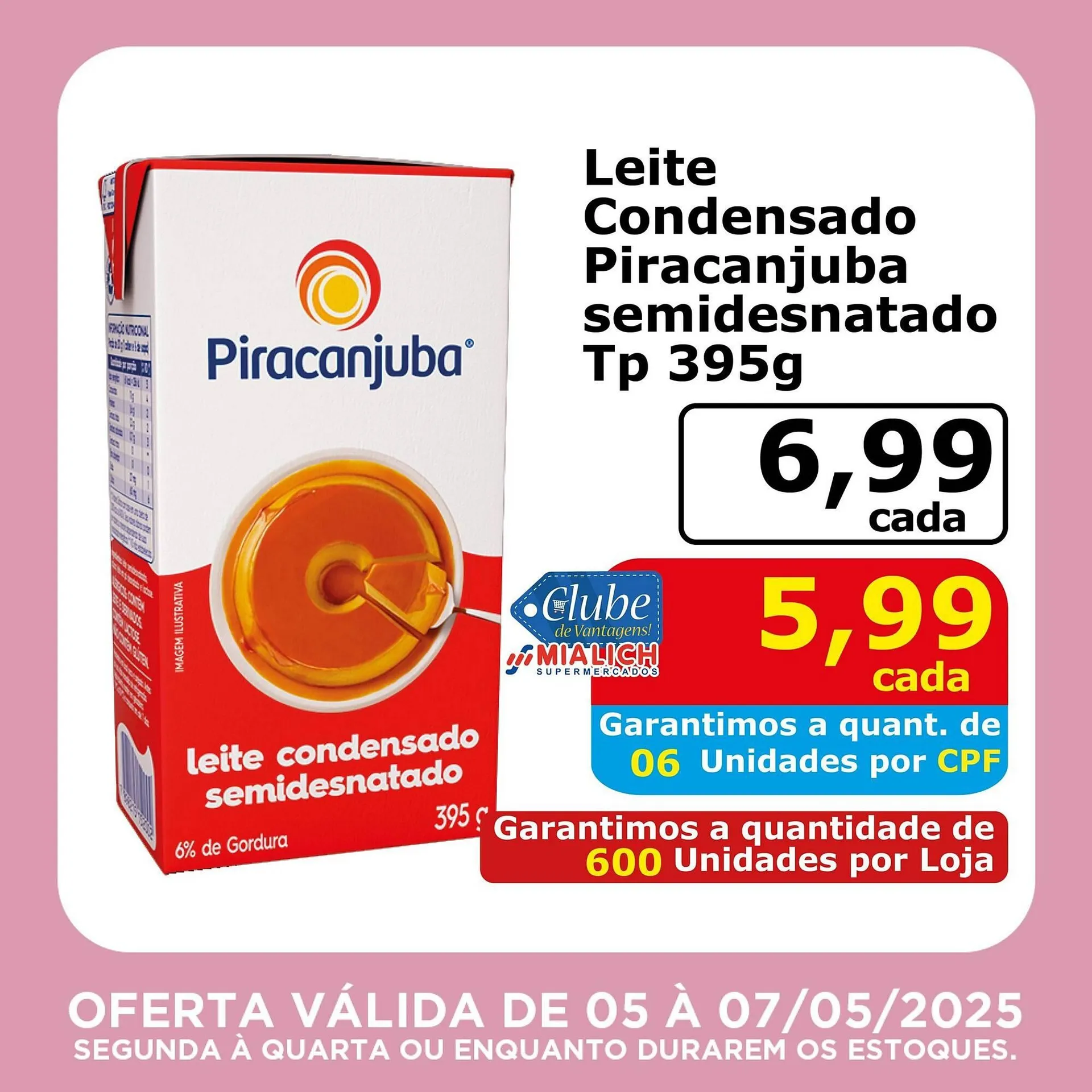 Encarte de Catálogo Mialich Supermercados 5 de maio até 7 de maio 2025 - Pagina 3