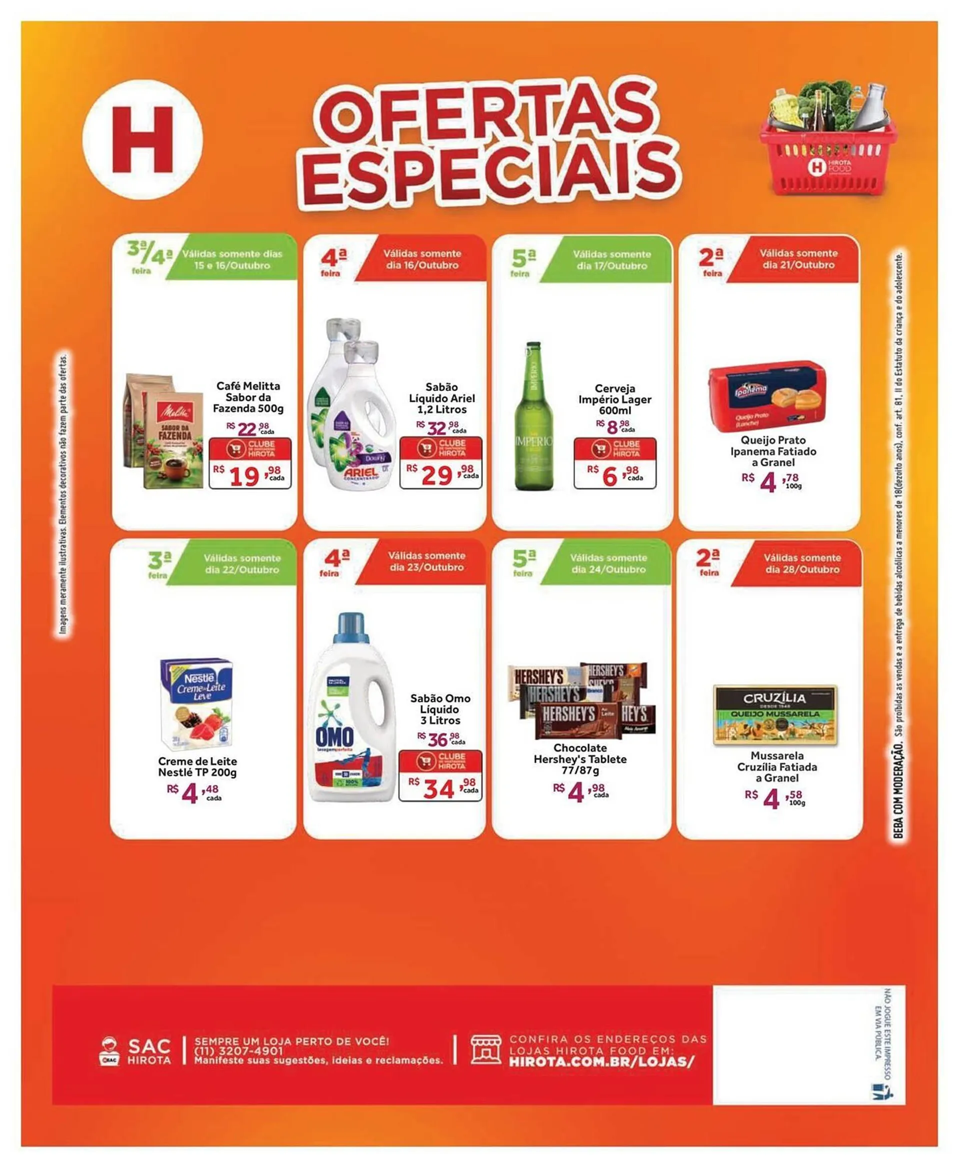 Encarte de Catálogo Hirota Food Supermercado 17 de outubro até 28 de outubro 2024 - Pagina 6