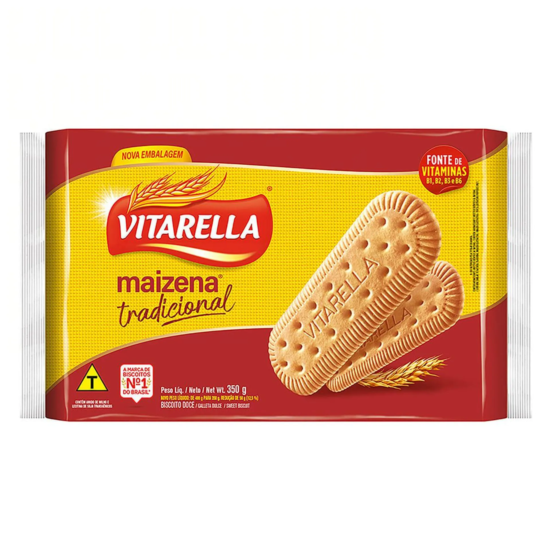 Biscoito Maizena Vitarella Tradicional 350g