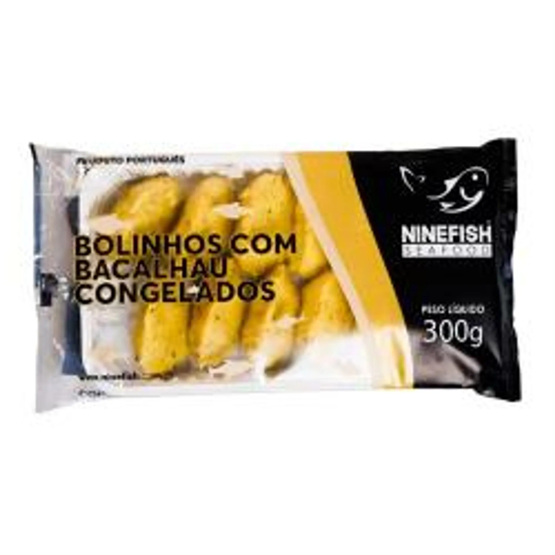 Bolinho De Bacalhau Ninefish 300g Bandeja