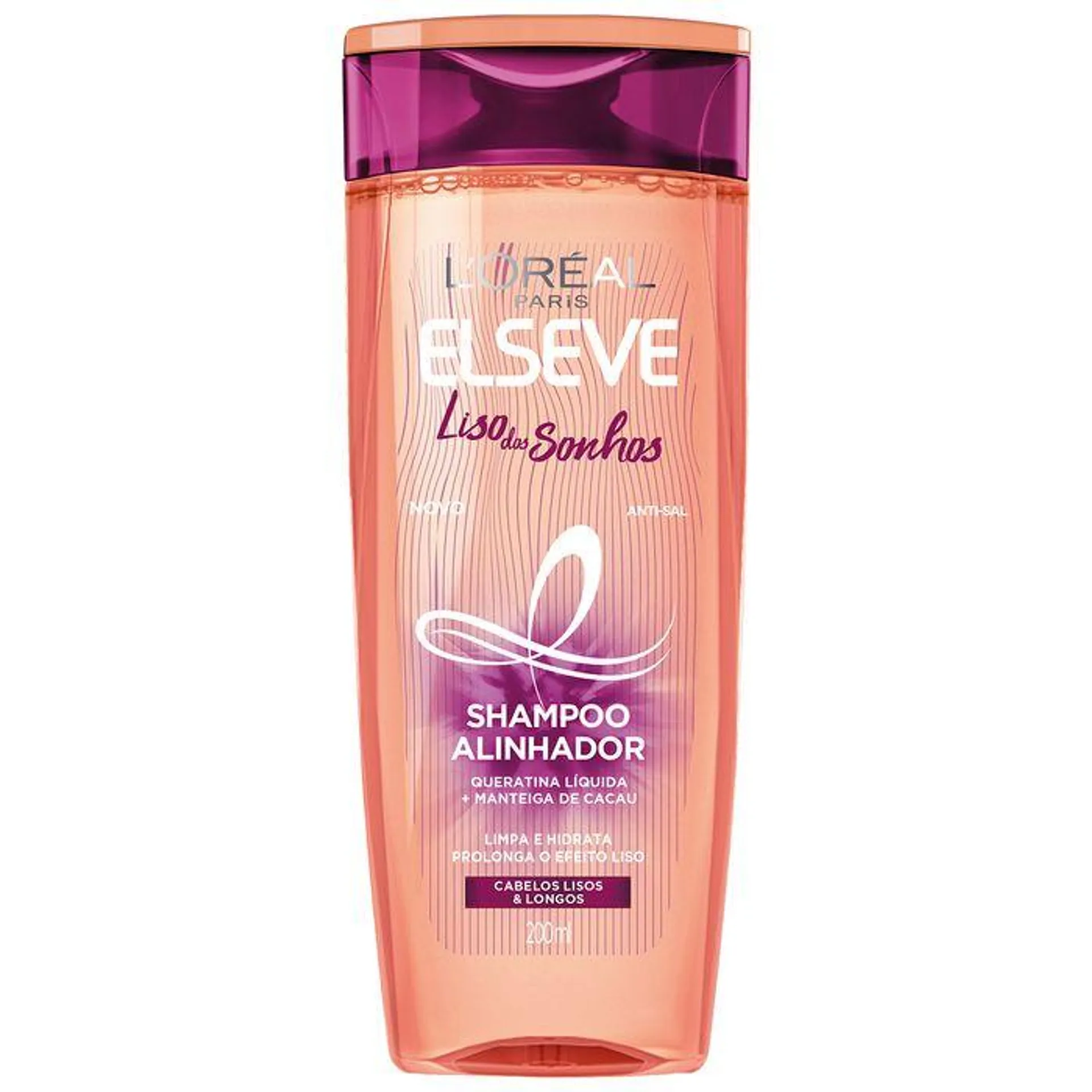 Shampoo Elseve Liso dos Sonhos 200ml