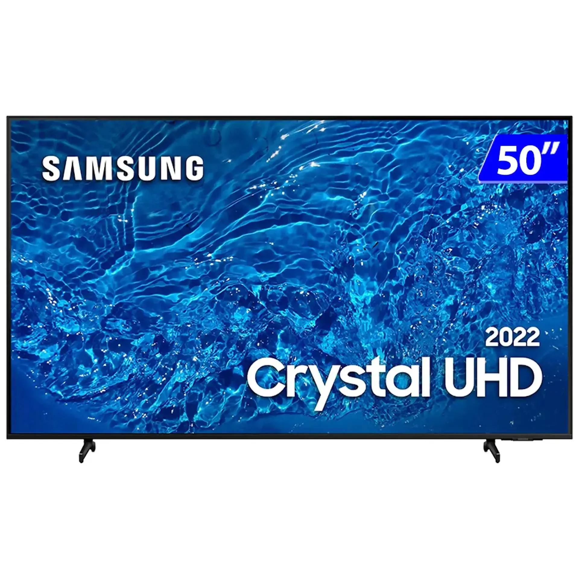 Smart TV Samsung LED 50” 4K Wi-Fi Tizen Comando de Voz UN50BU8000GXZDA