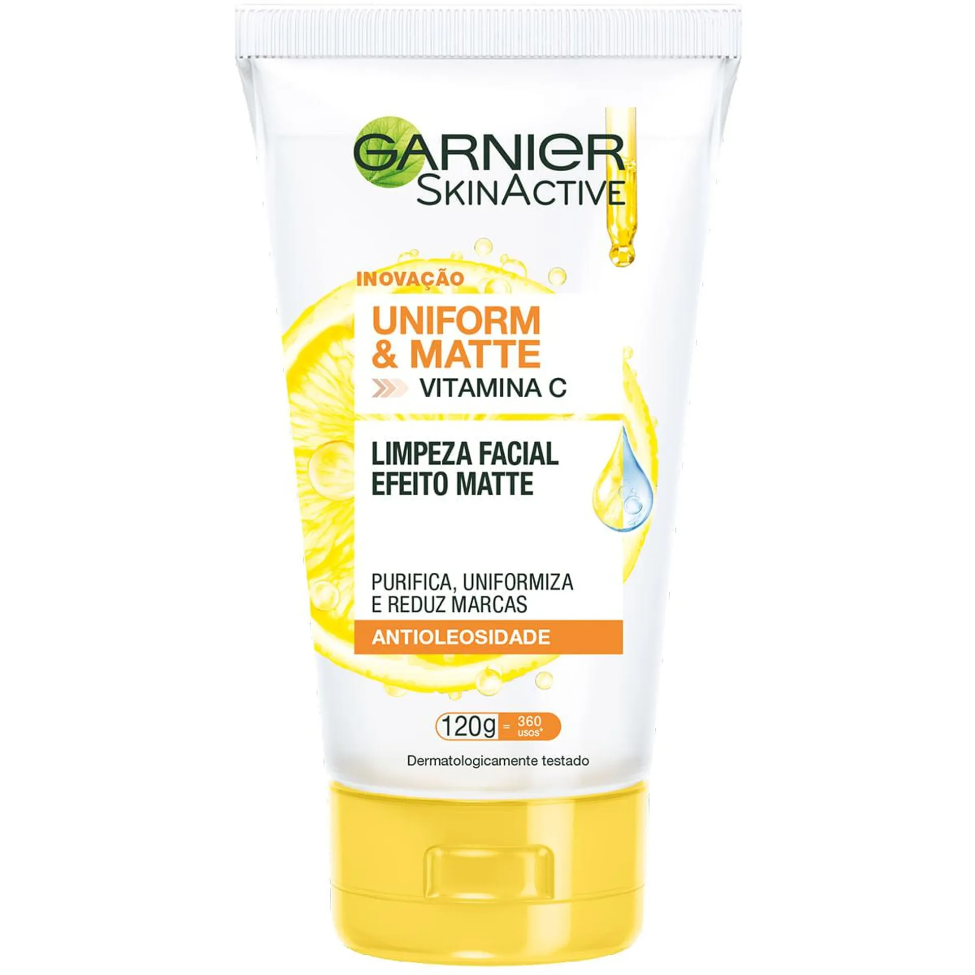 Limpeza Facial Garnier Uniform Matte 120g