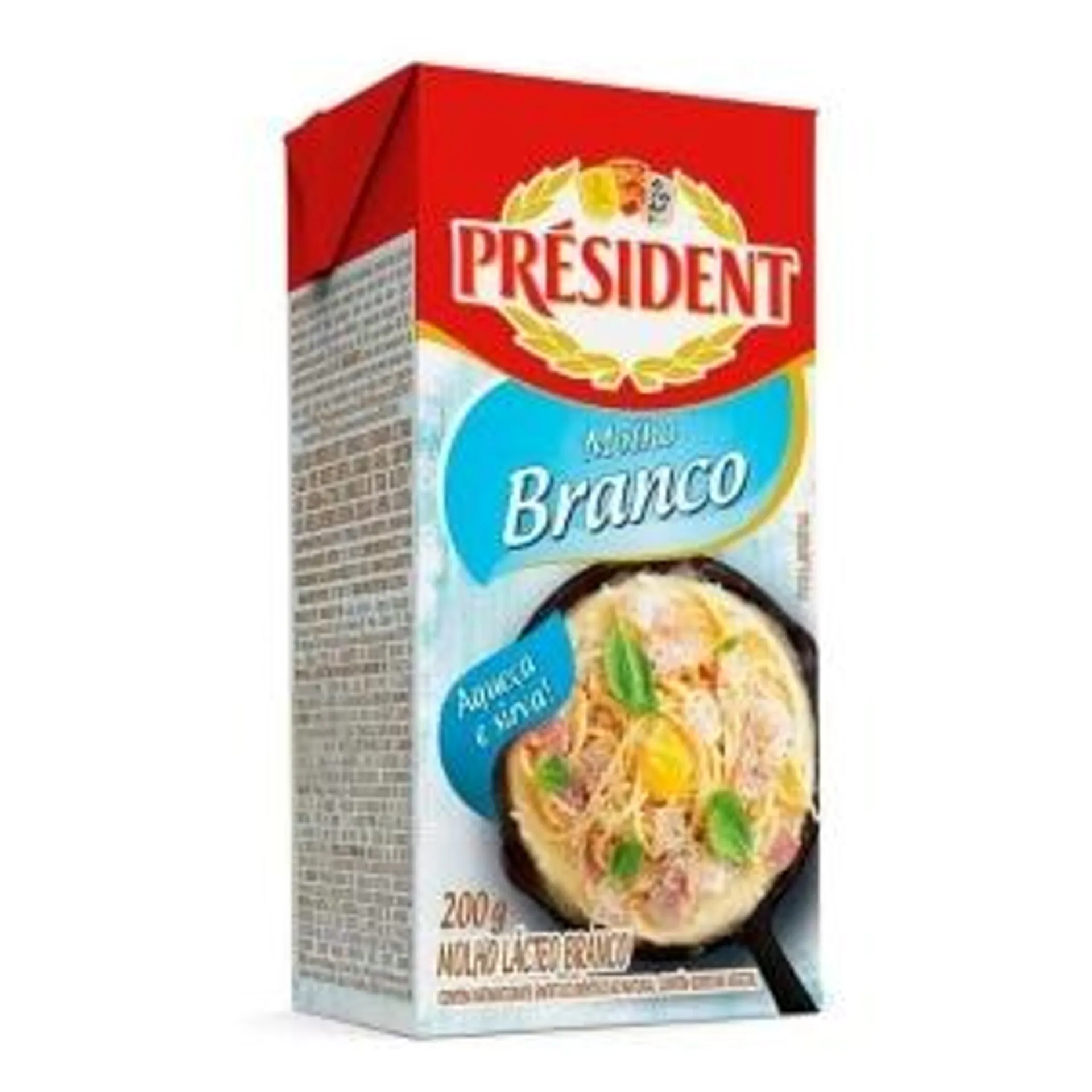 Molho Lácteo President Branco Tp 200g