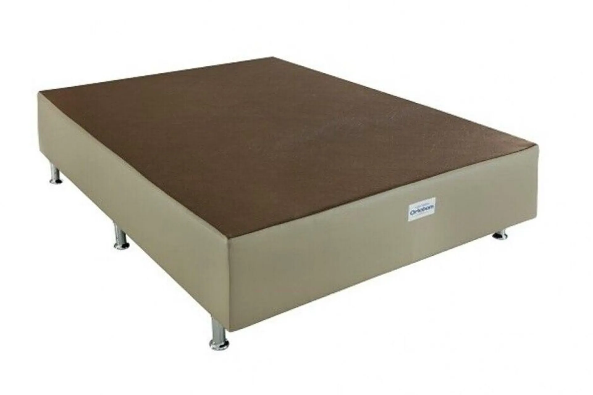 Base para Cama Box Ortobom Petrus Bege 138X188X30 - Casal