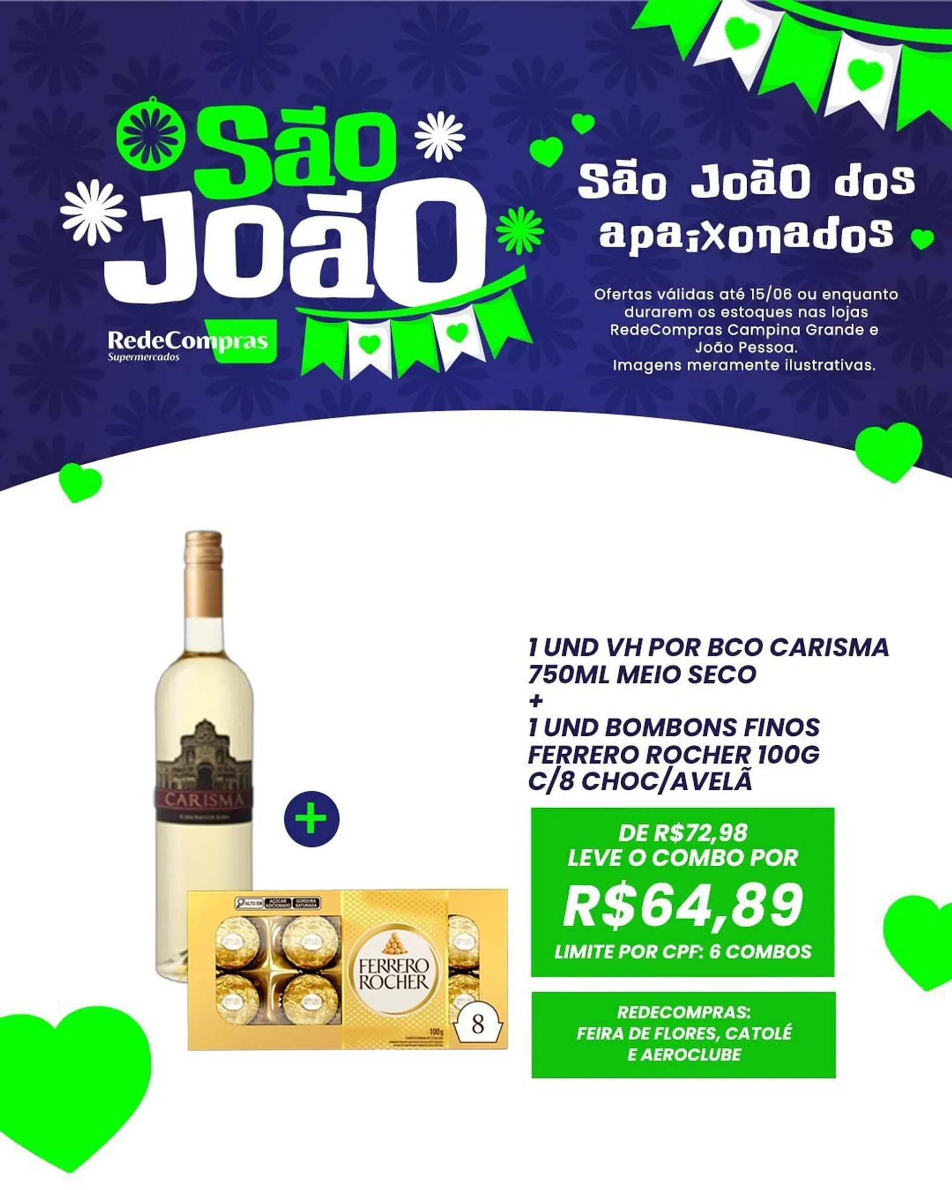 Encarte de Catálogo Rede Compras 12 de junho até 15 de junho 2025 - Pagina 2