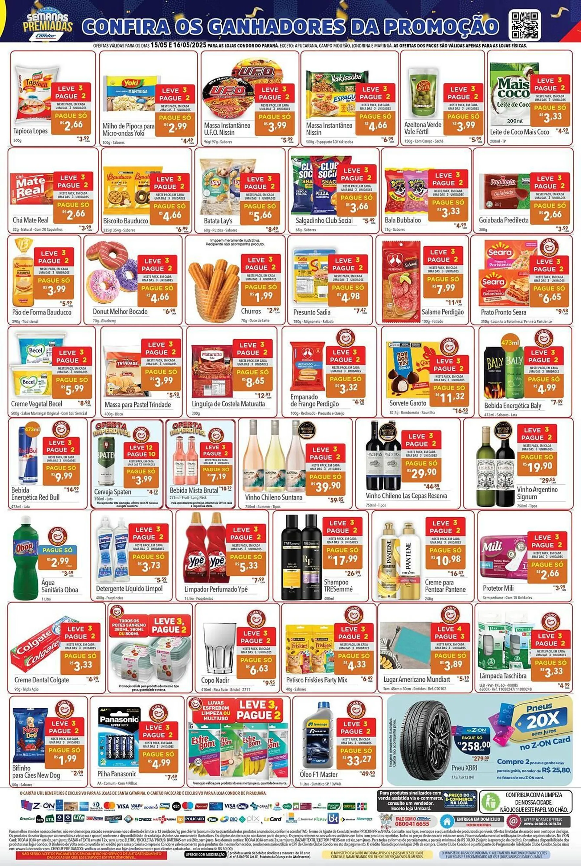 Encarte de Catálogo Supermercados Condor 15 de maio até 16 de maio 2025 - Pagina 2