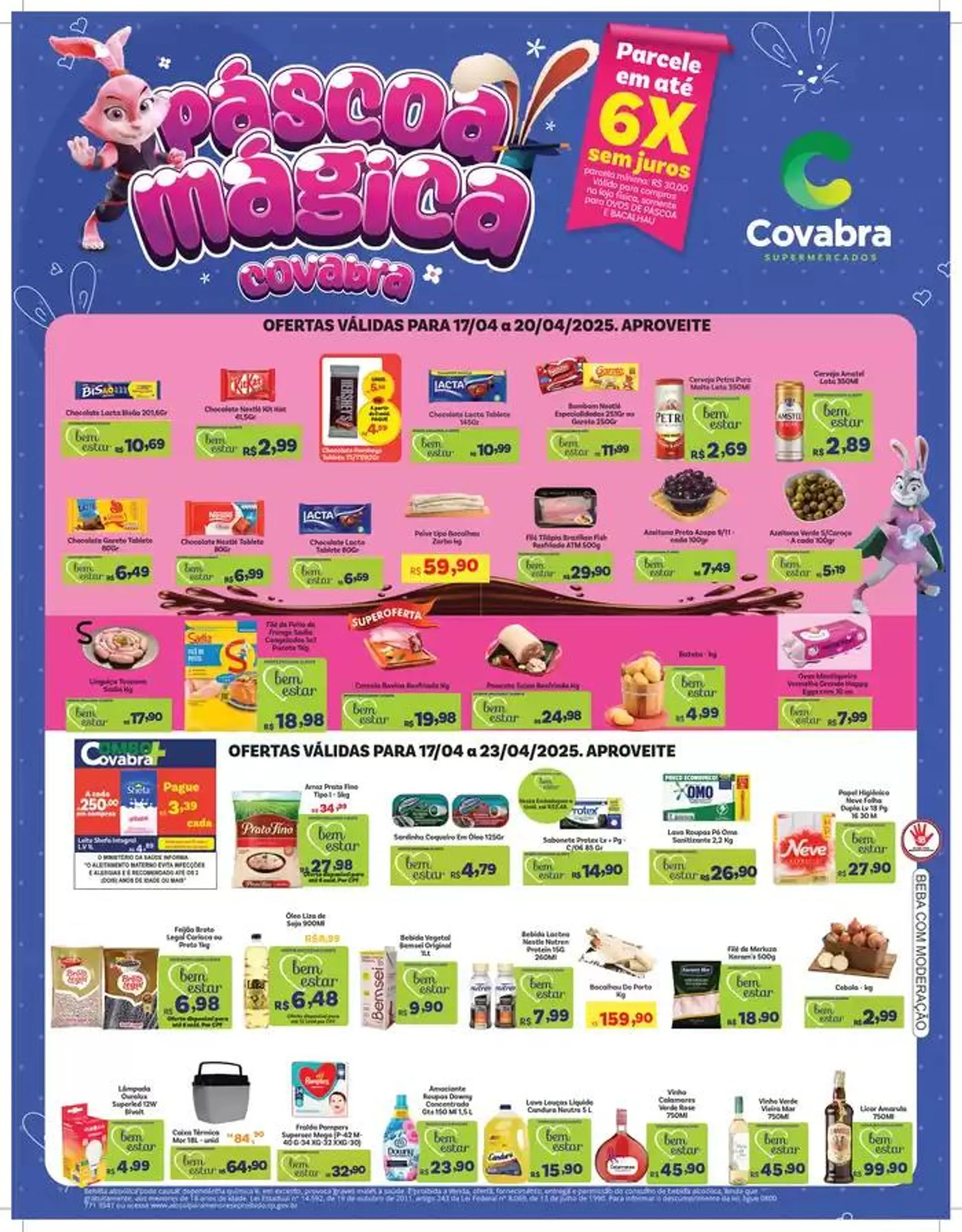 Encarte de Melhores ofertas para todos os caçadores de pechinchas 17 de abril até 20 de abril 2025 - Pagina 1