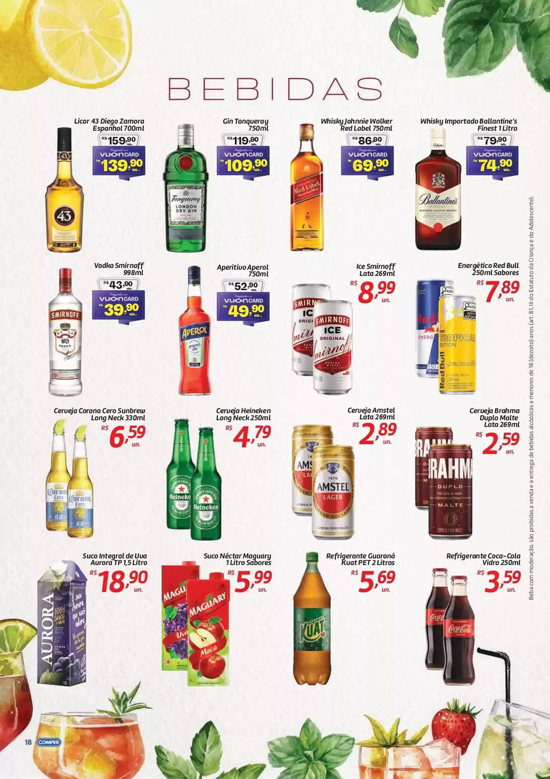 Encarte de Catálogo Comper 25 de abril até 25 de abril 2025 - Pagina 18