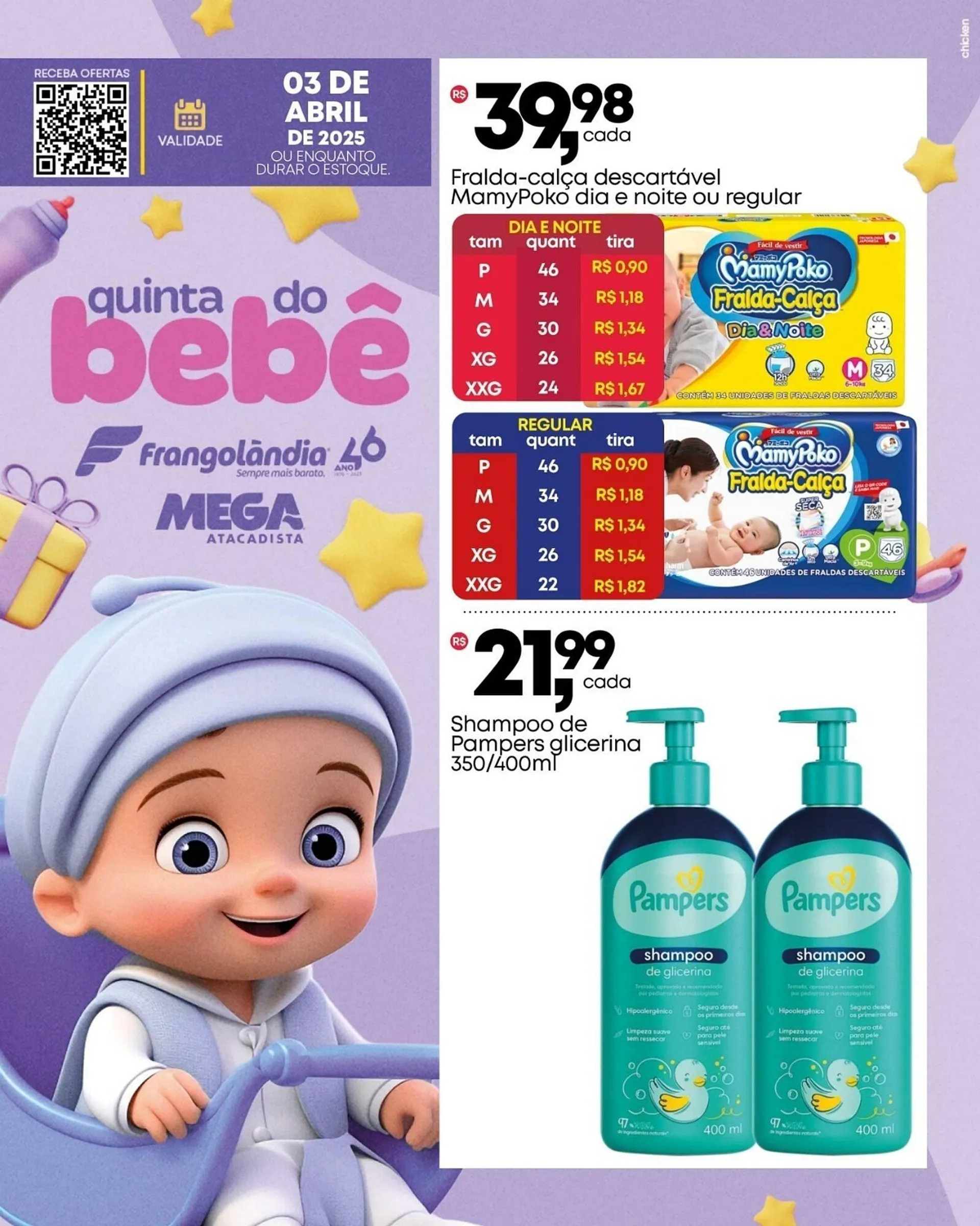 Encarte de Ofertas Frangolândia 2 de abril até 3 de abril 2025 - Pagina 2