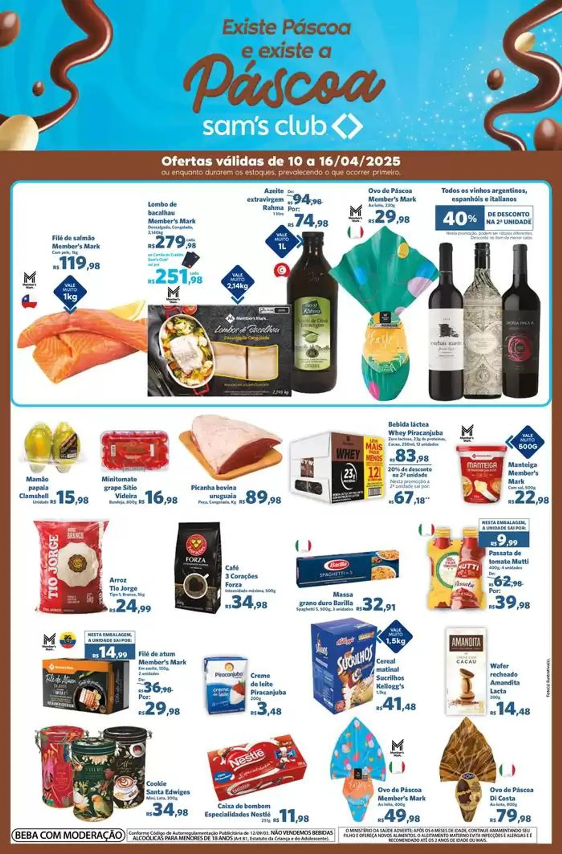 Encarte de OFERTAS SEMANAIS  10 de abril até 16 de abril 2025 - Pagina 1