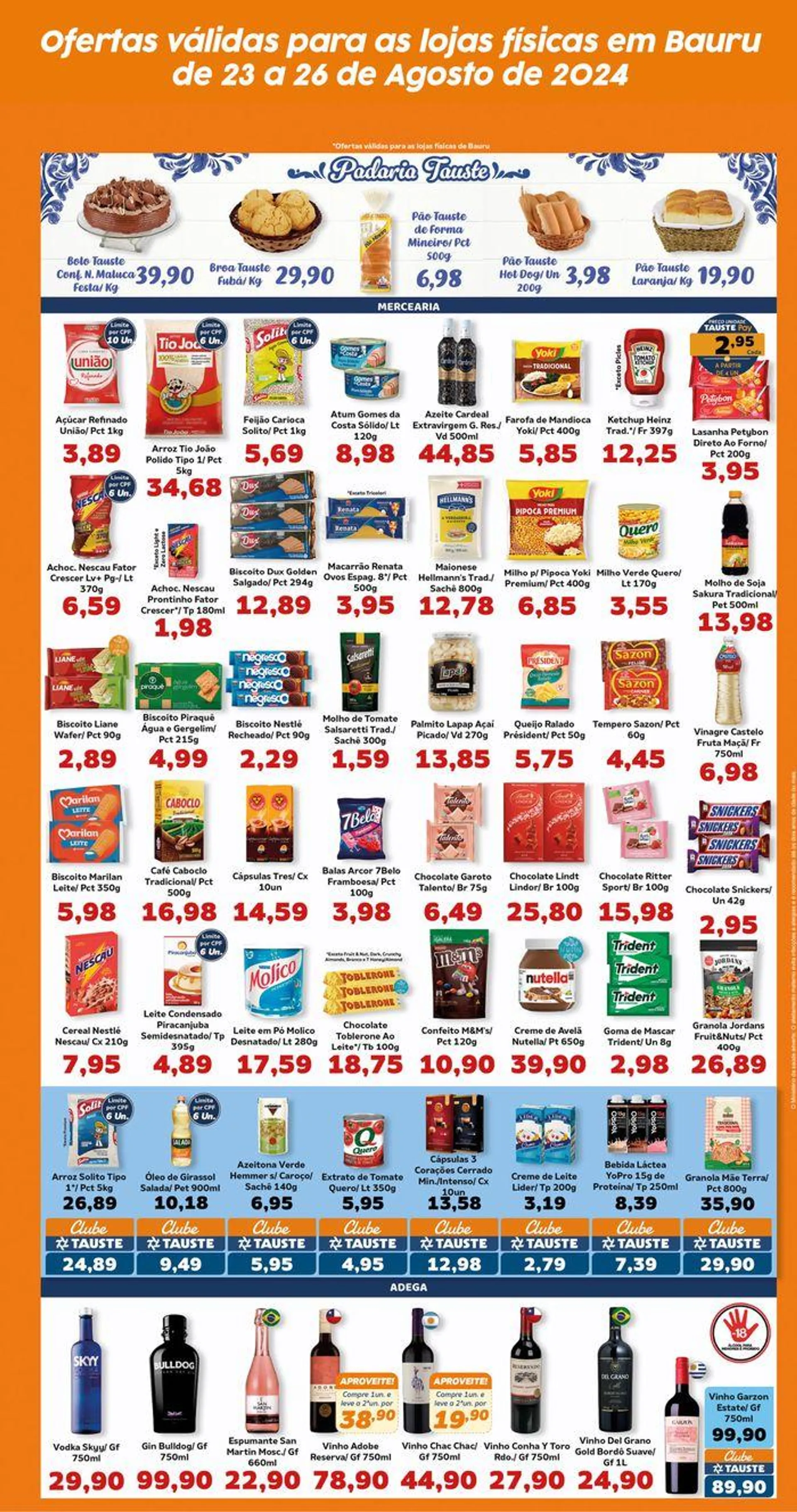 Encarte de Ofertas Bauru 23 de agosto até 26 de agosto 2024 - Pagina 3