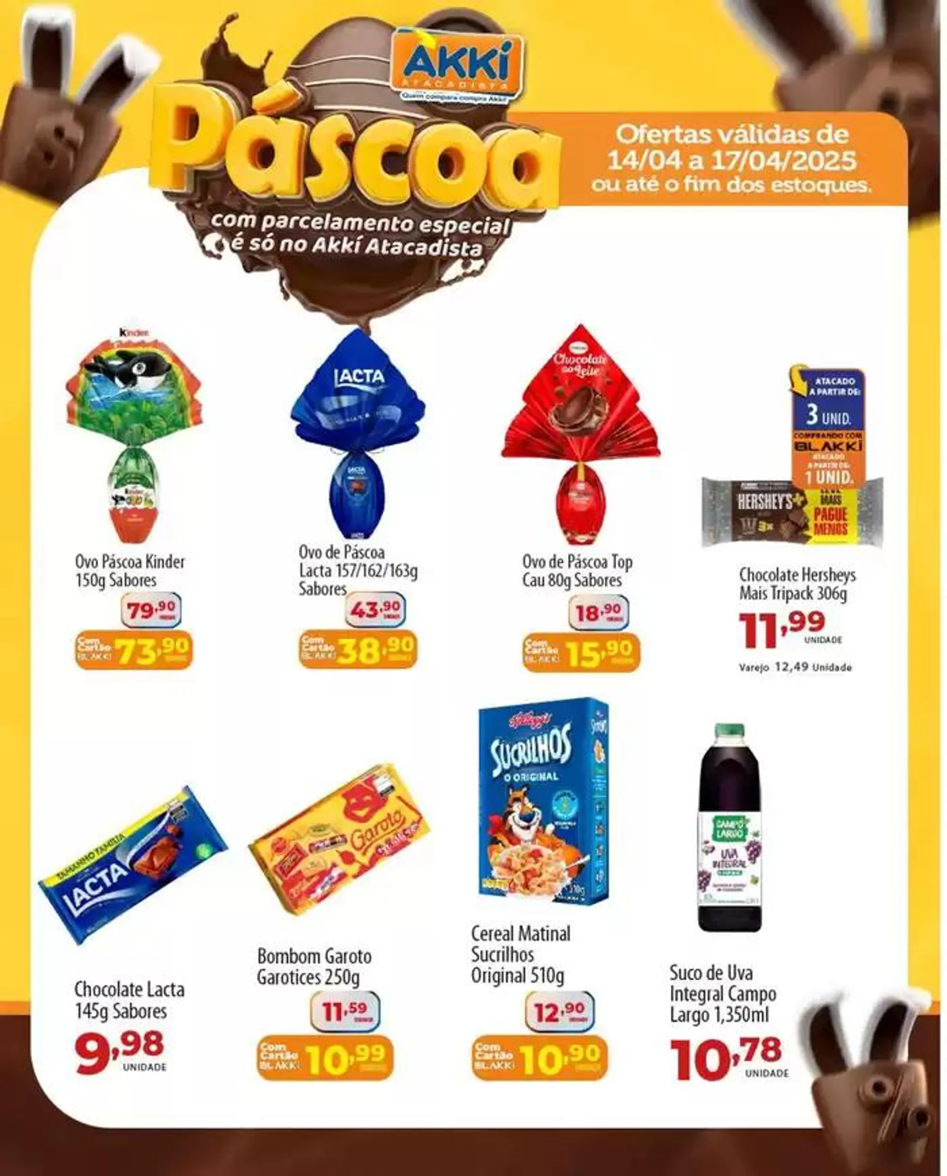 Encarte de Melhores ofertas e descontos 14 de abril até 17 de abril 2025 - Pagina 1