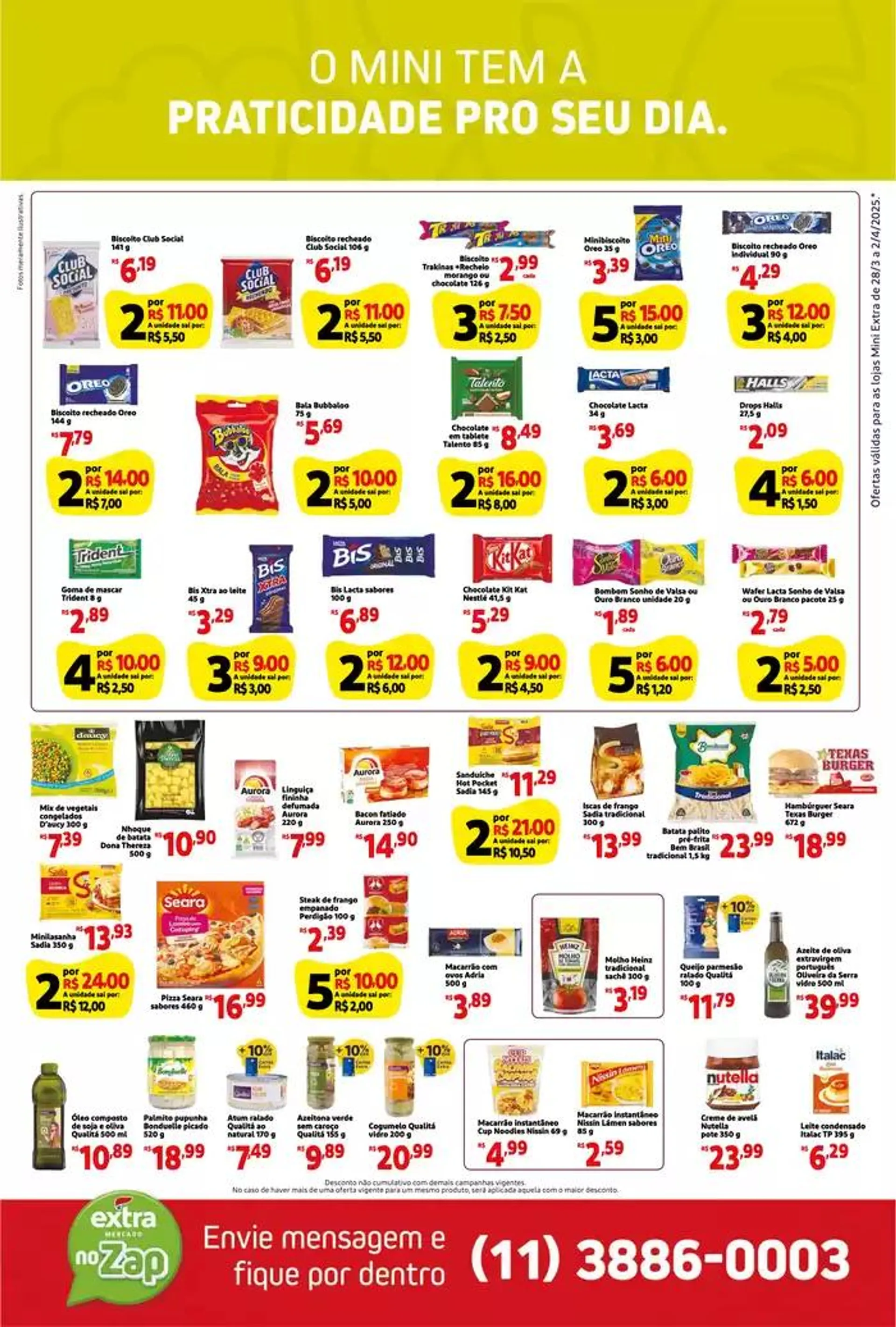 Encarte de Ofertas e promoções atuais 28 de março até 2 de abril 2025 - Pagina 3