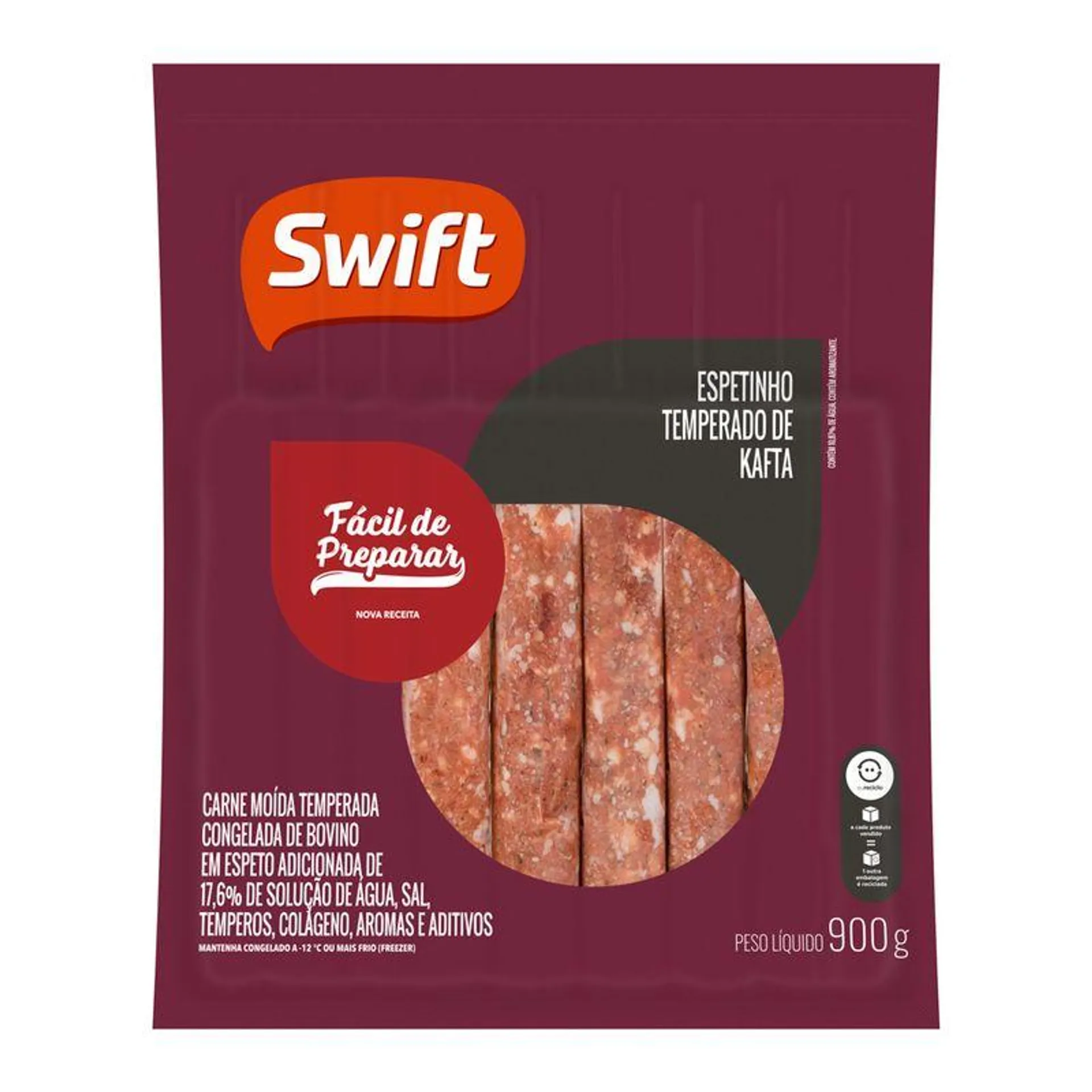 Espetinho Kafta Swift 900g