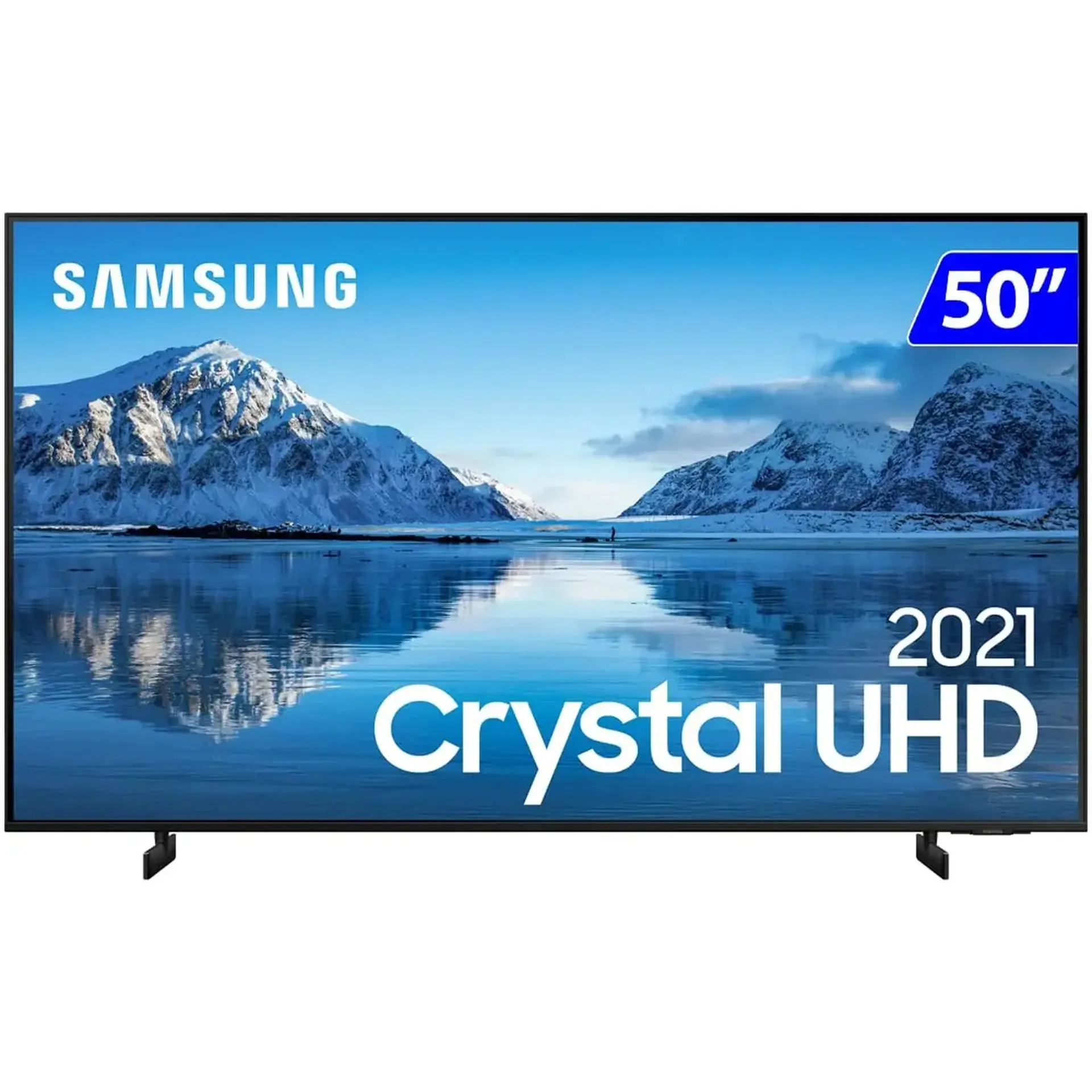 Smart TV Samsung 50" 4K Wi-Fi Tizen Crystal UHD UN50AU8000GXZD