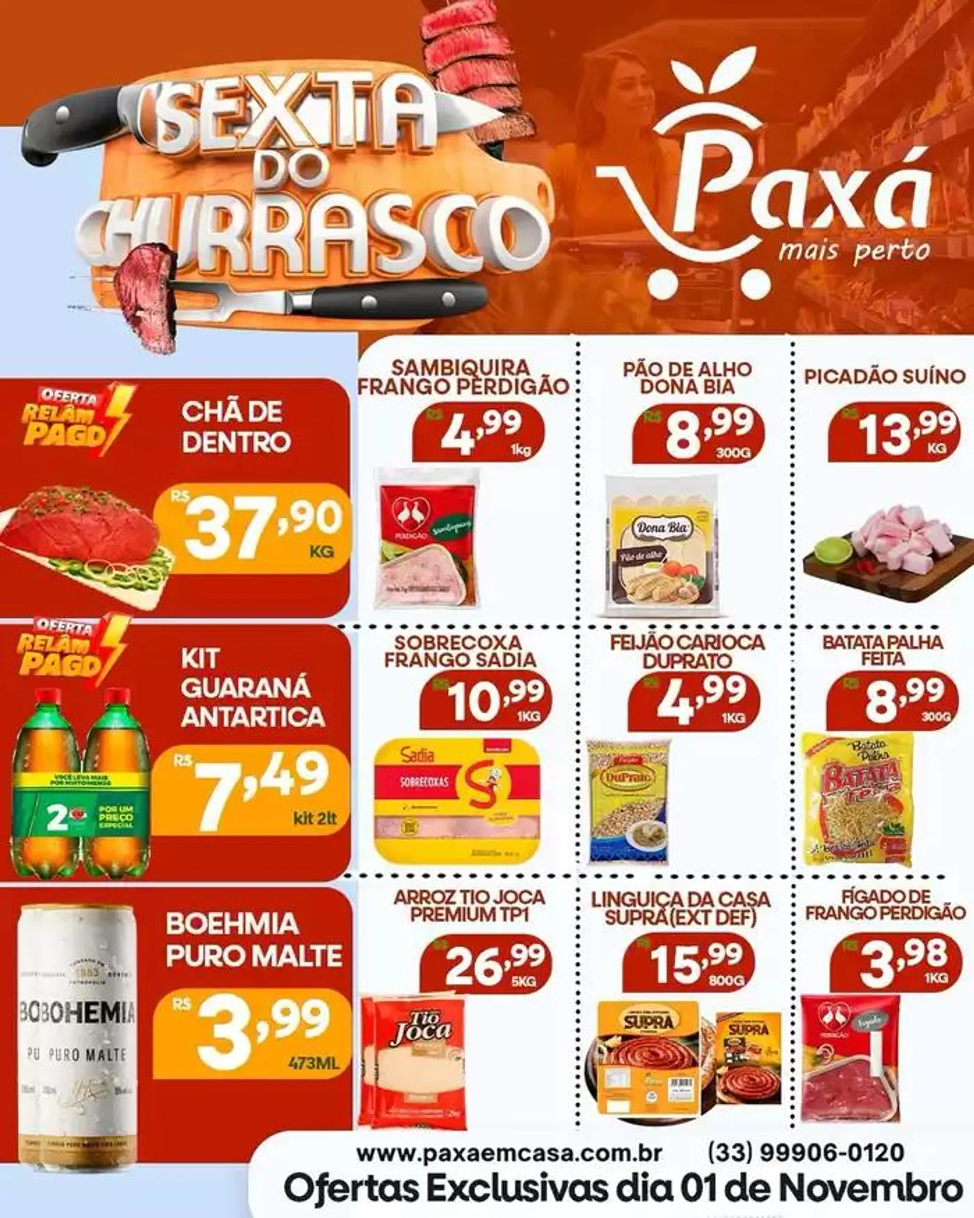 Encarte Paxá Supermercados - 1