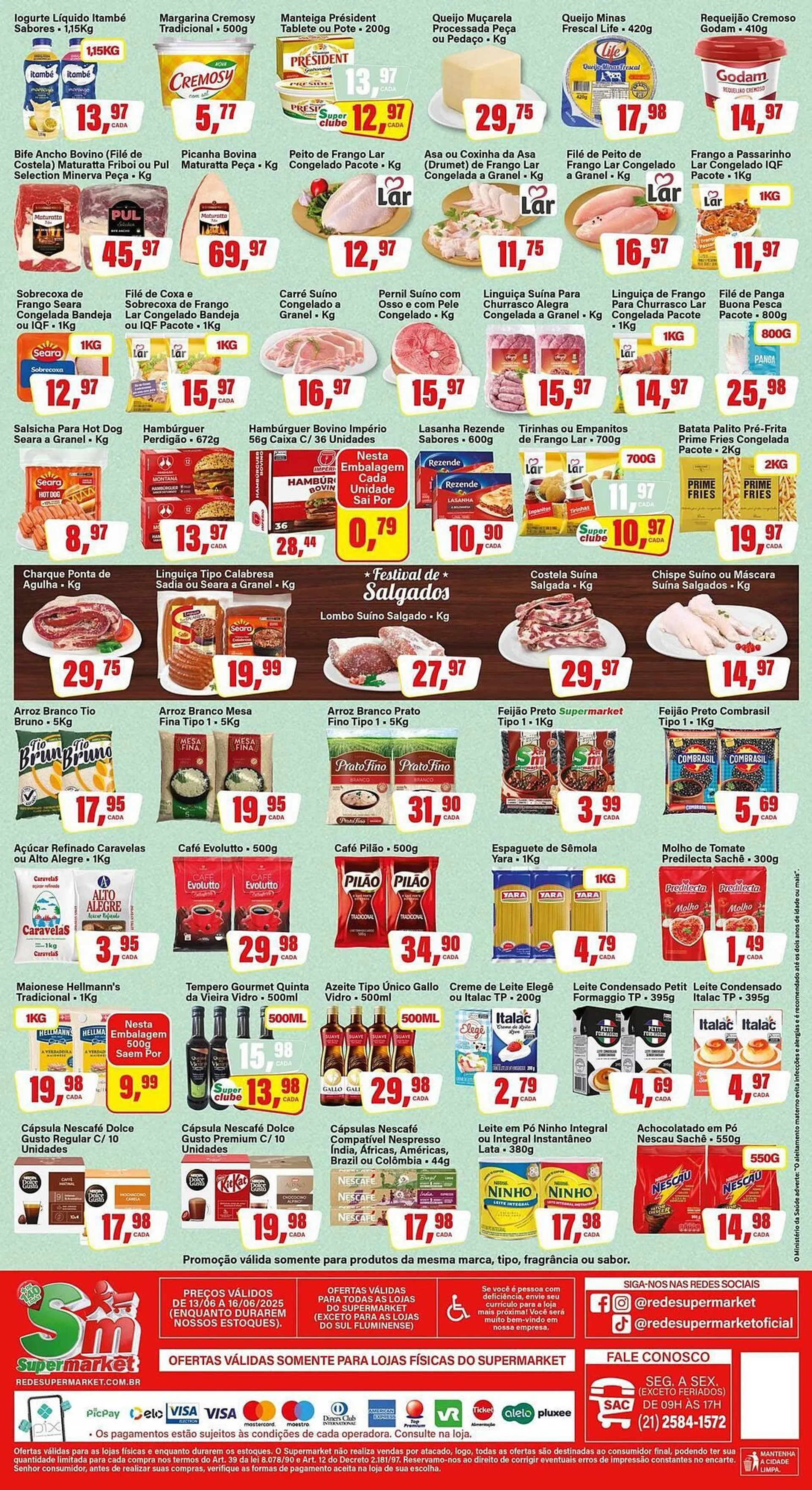Encarte de Catálogo Rede Supermarket 13 de junho até 27 de junho 2025 - Pagina 4