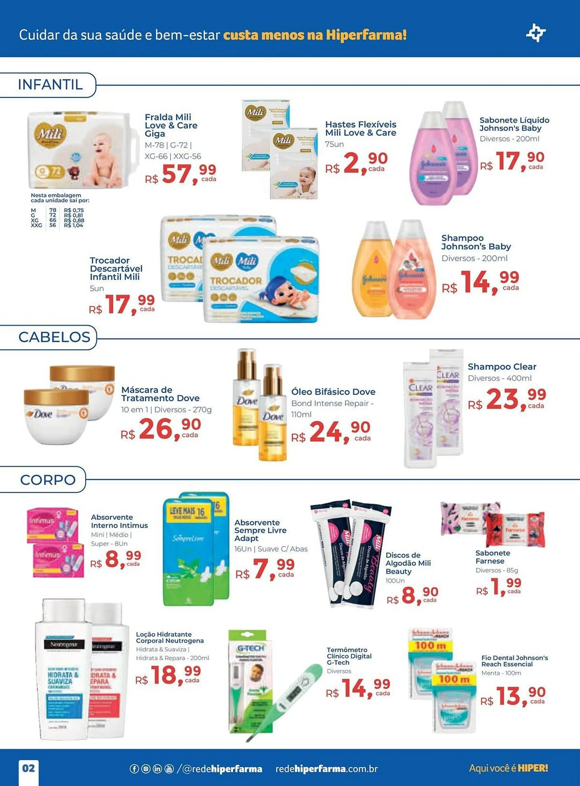 Encarte de Catálogo Hiper Farma 5 de junho até 4 de julho 2025 - Pagina 2
