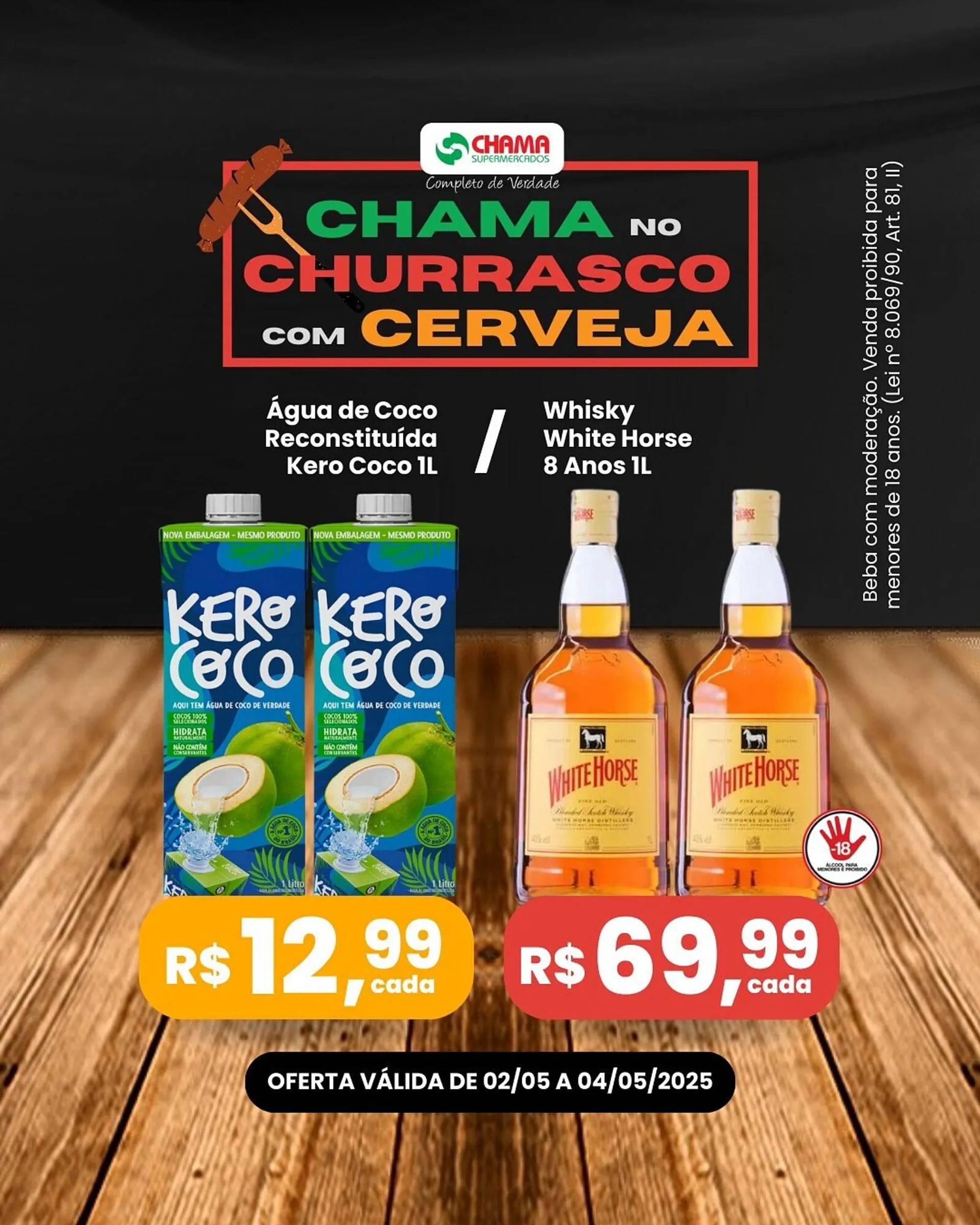 Encarte de Catálogo Chama Supermercados 2 de maio até 4 de maio 2025 - Pagina 5