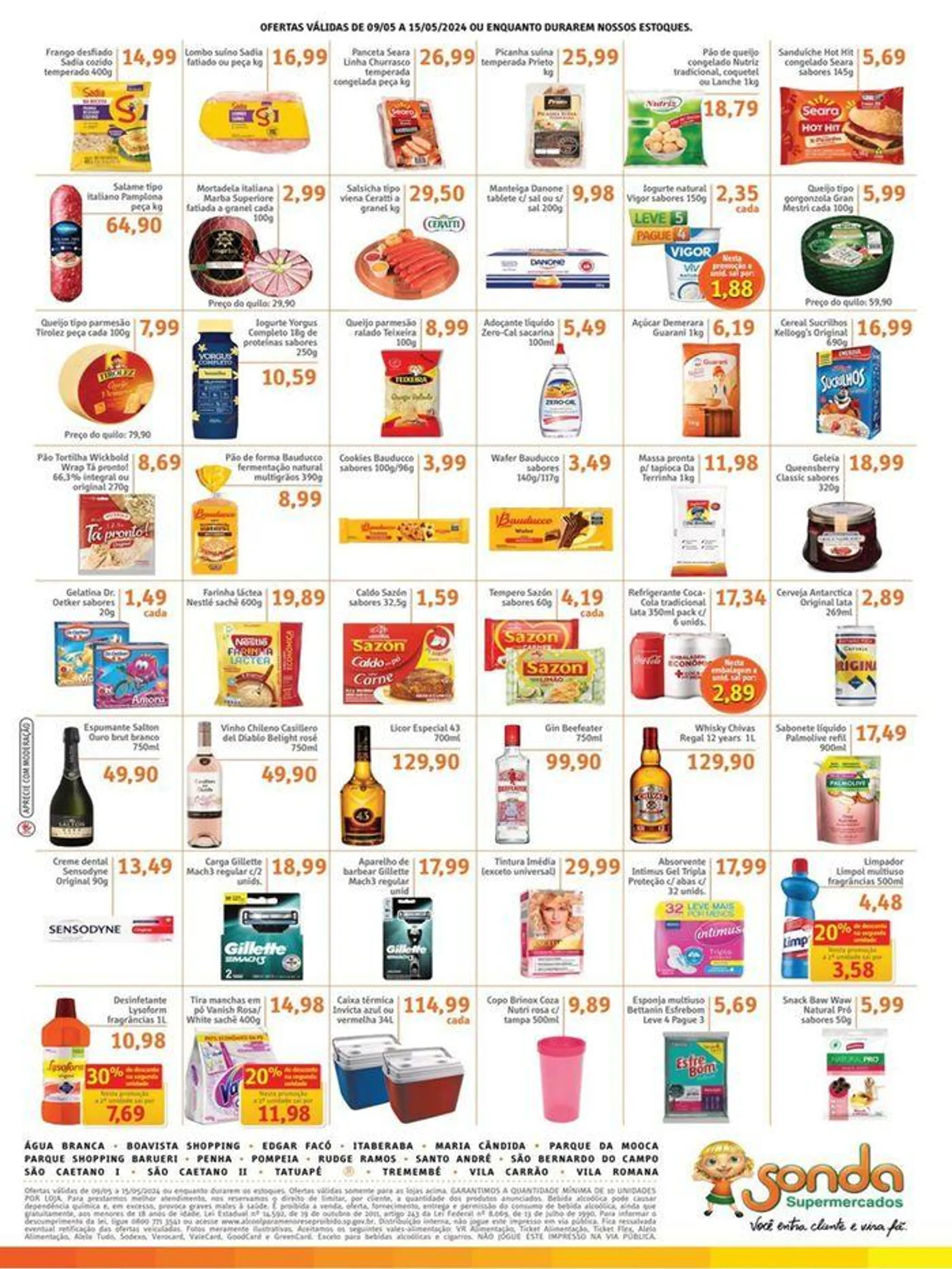 Encarte de Ofertas Sonda Supermercados 10 de maio até 15 de maio 2024 - Pagina 2