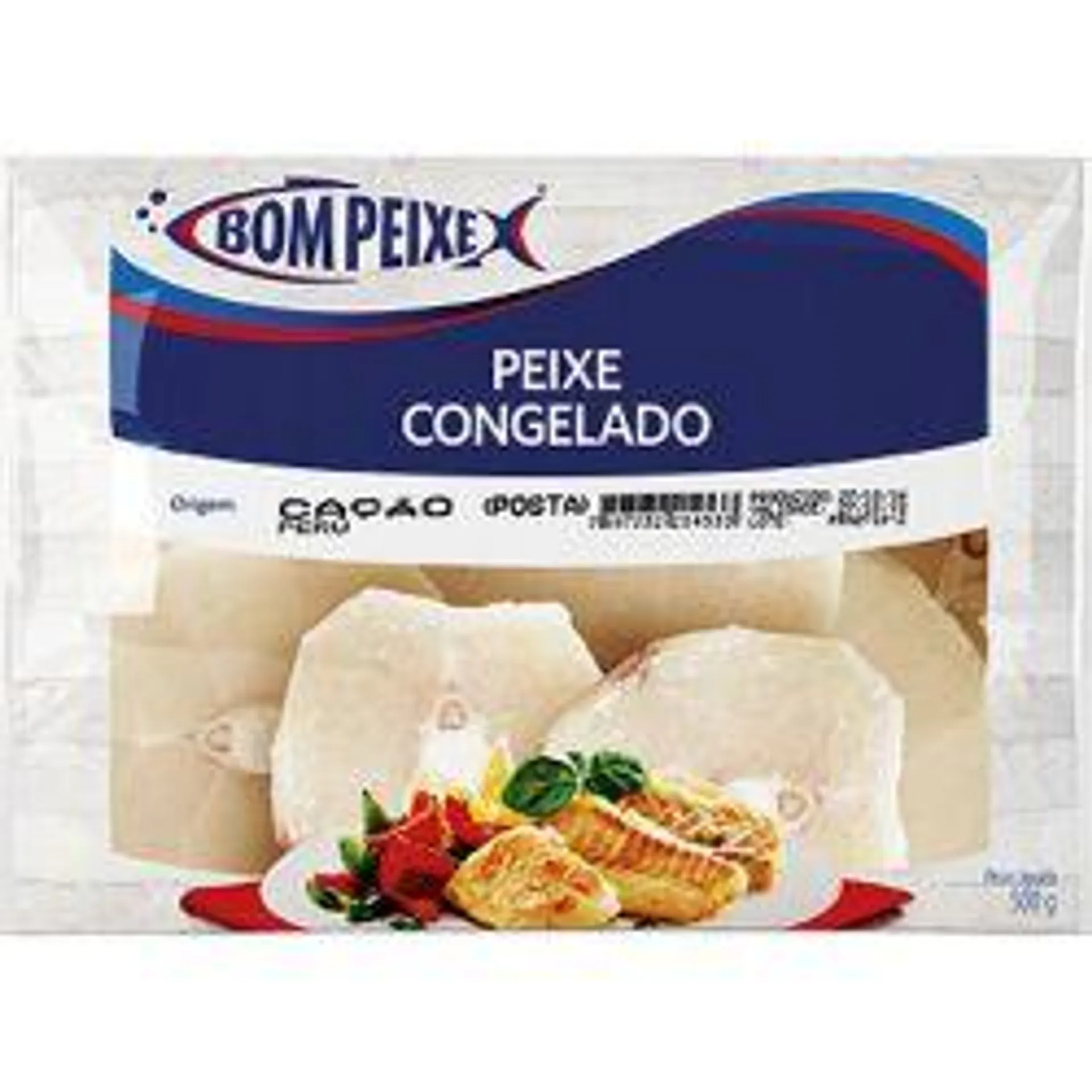 Posta De Cação Congelado Bom Peixe Pacote 1kg