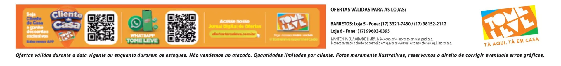 Encarte de Ofertas Tome Leve 10 de dezembro até 15 de dezembro 2024 - Pagina 7