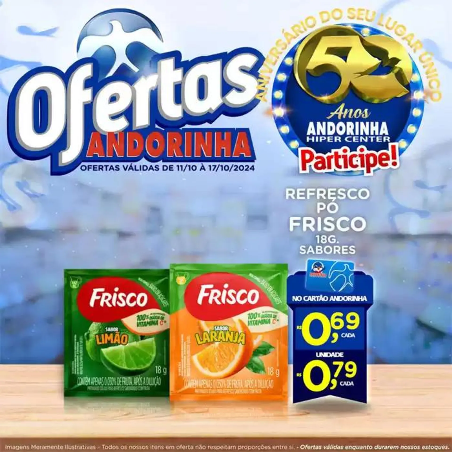 Encarte de Andorinha Hipermercado OFERTAS 14 de outubro até 17 de outubro 2024 - Pagina 6